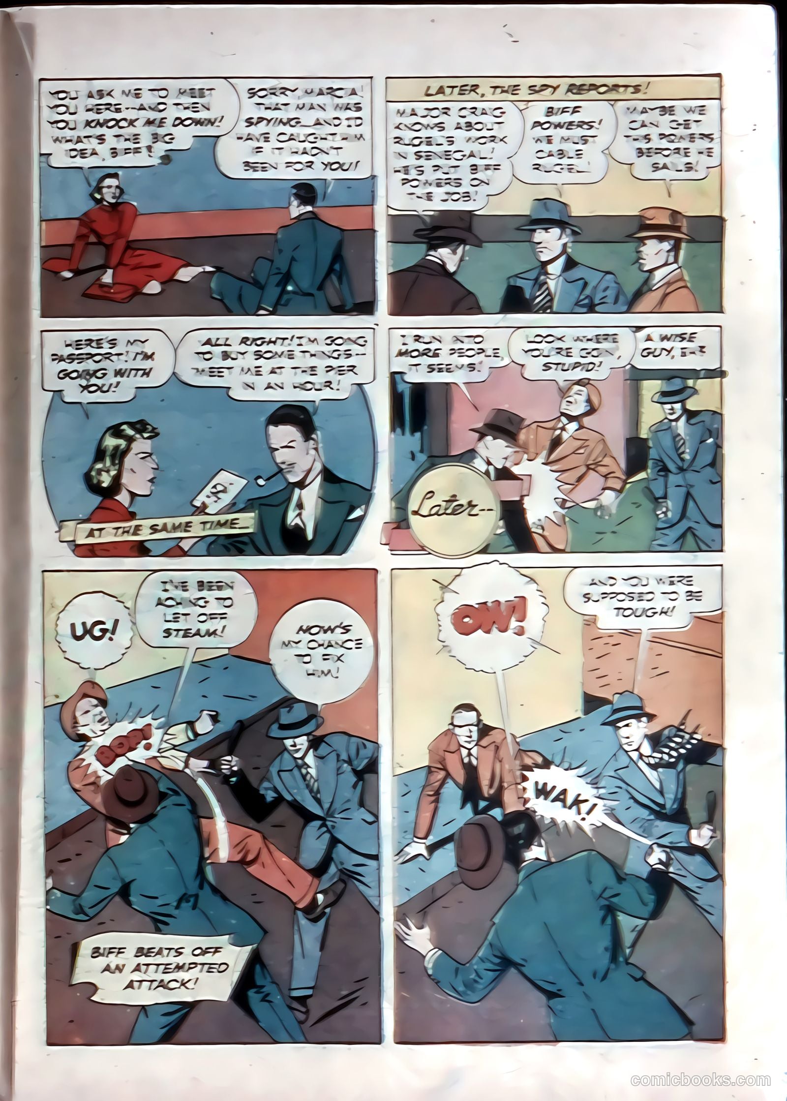 Startling Comics #17 (1940) — page 40 of 69