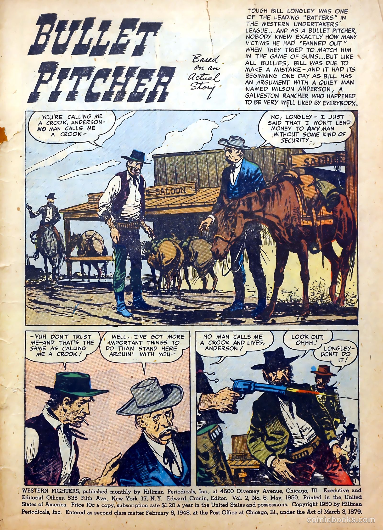 Western Fighters v2 #6 — page 3 of 52
