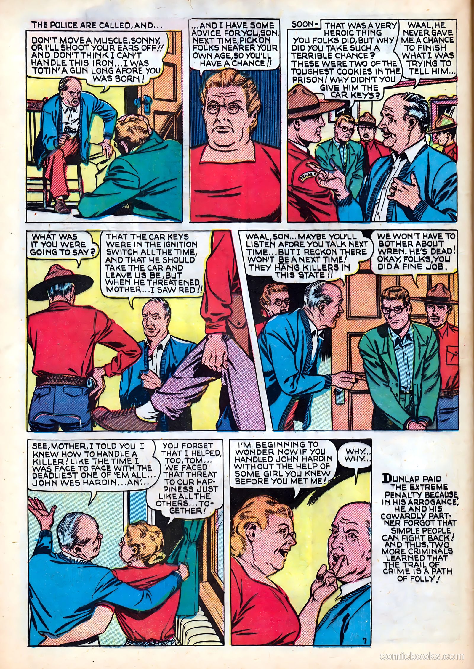 Crime Detective Comics v1 #12 — page 38 of 52
