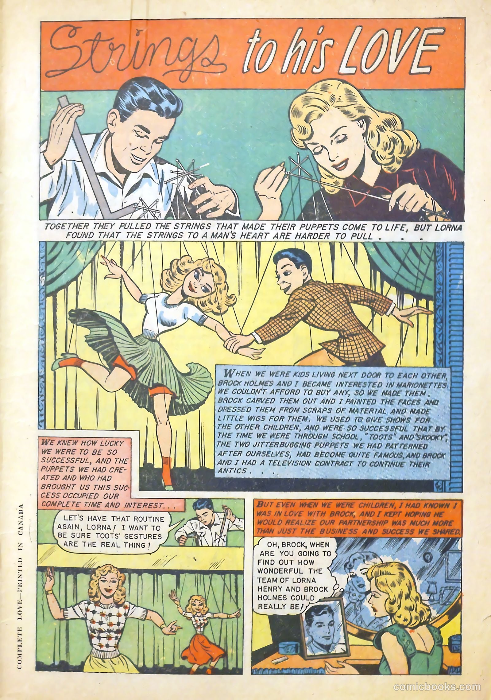 Complete Love Magazine #165 (1951) — page 3 of 36