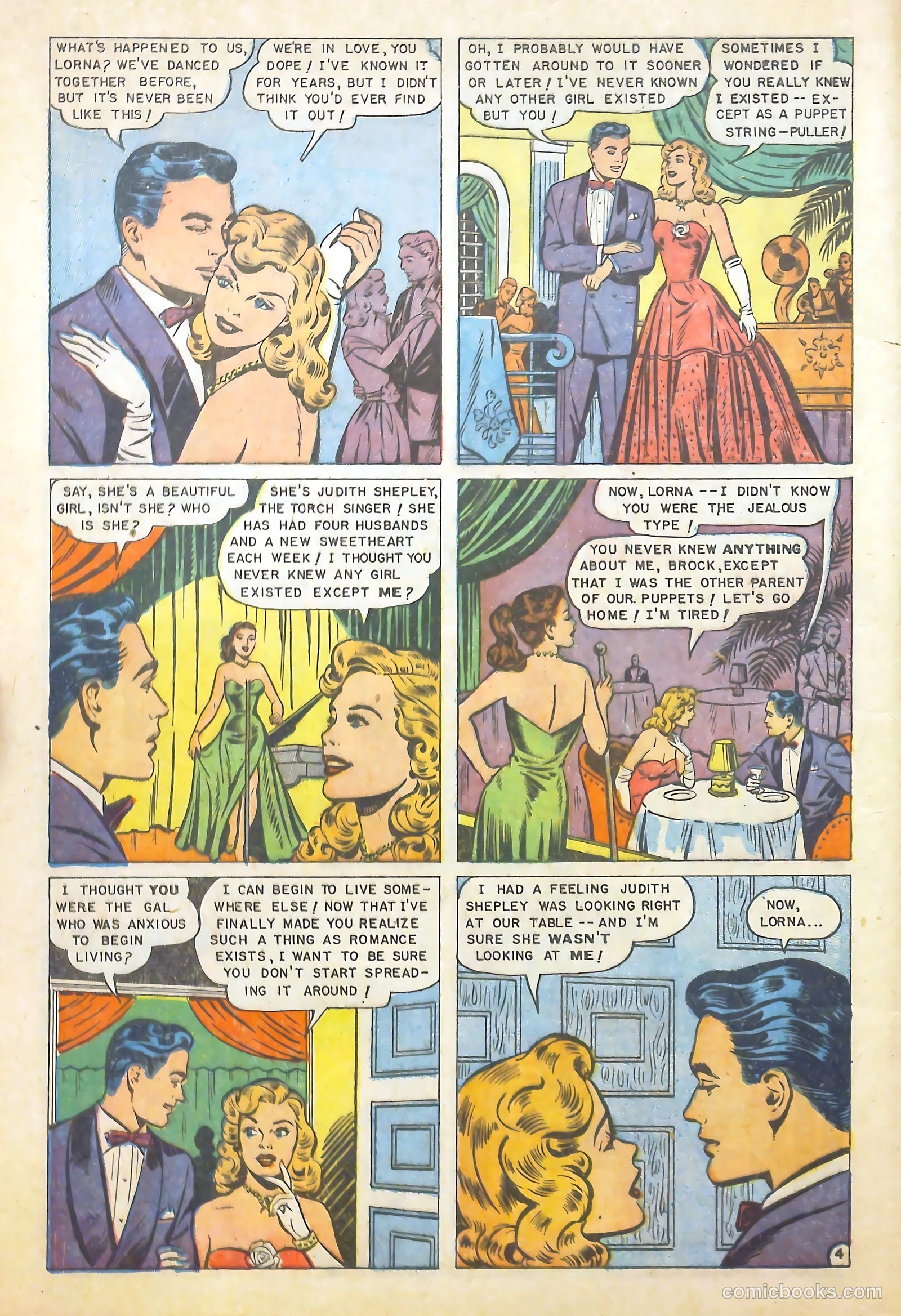 Complete Love Magazine #165 (1951) — page 6 of 36