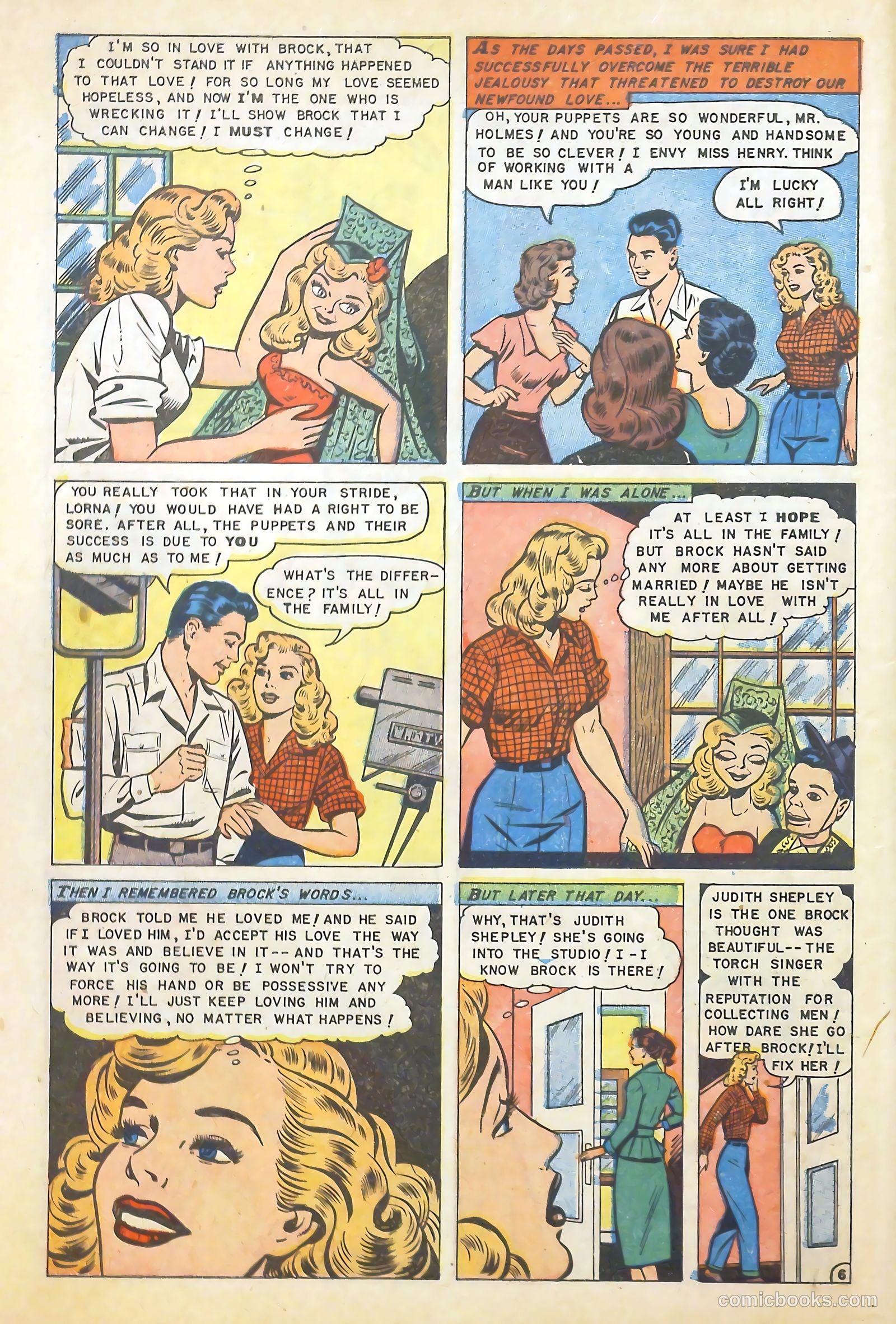 Complete Love Magazine #165 (1951) — page 8 of 36