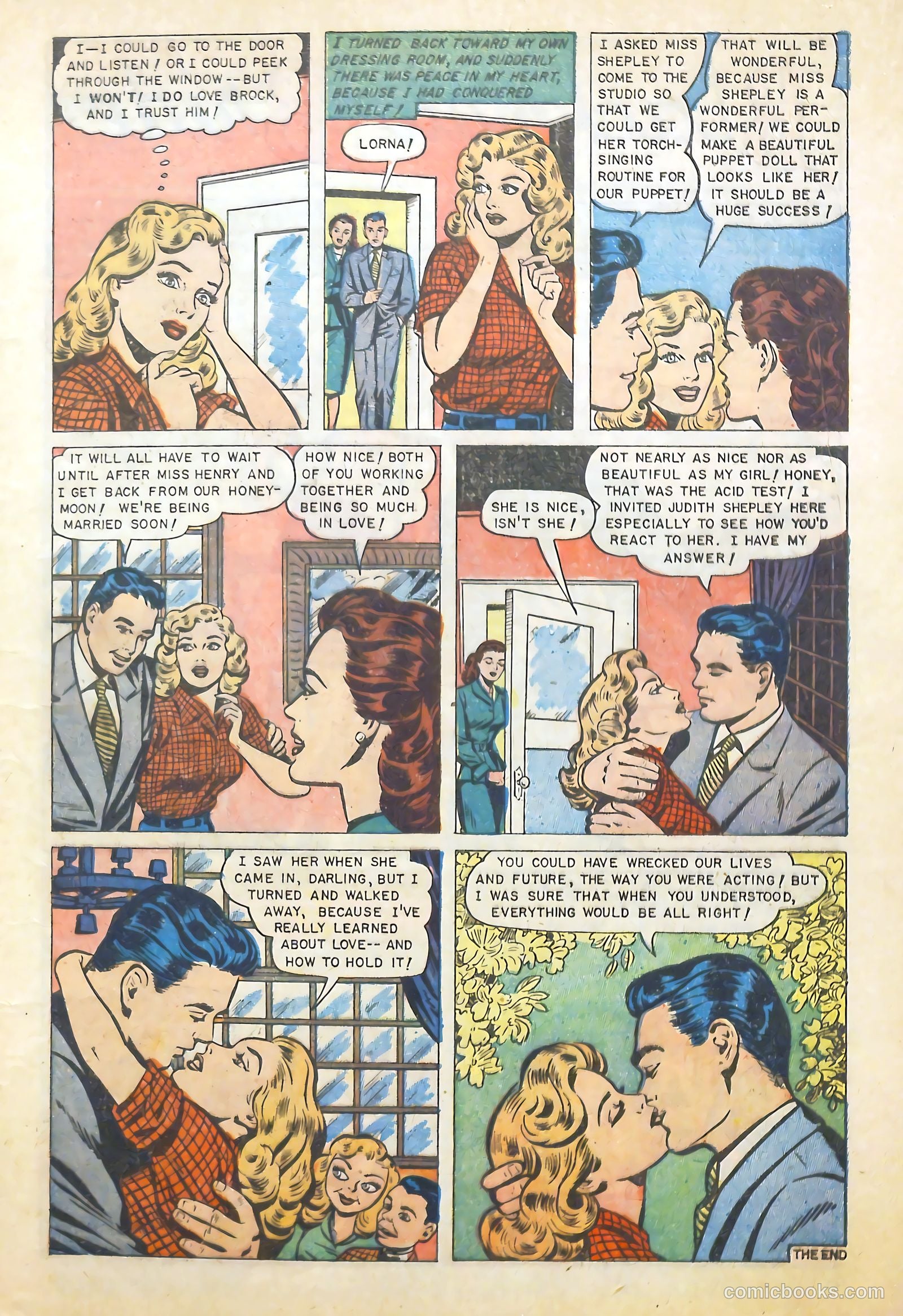 Complete Love Magazine #165 (1951) — page 9 of 36