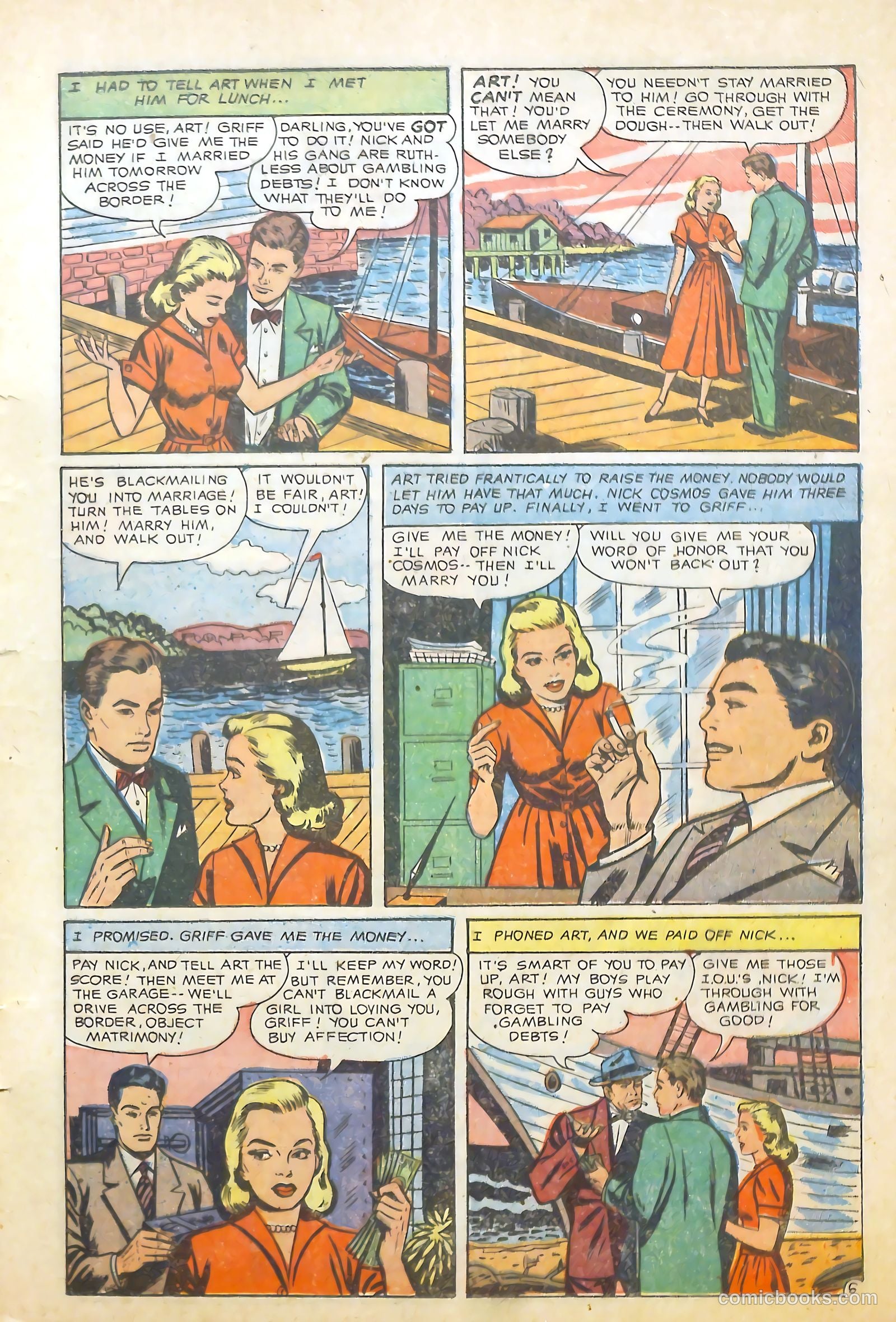 Complete Love Magazine #165 (1951) — page 15 of 36