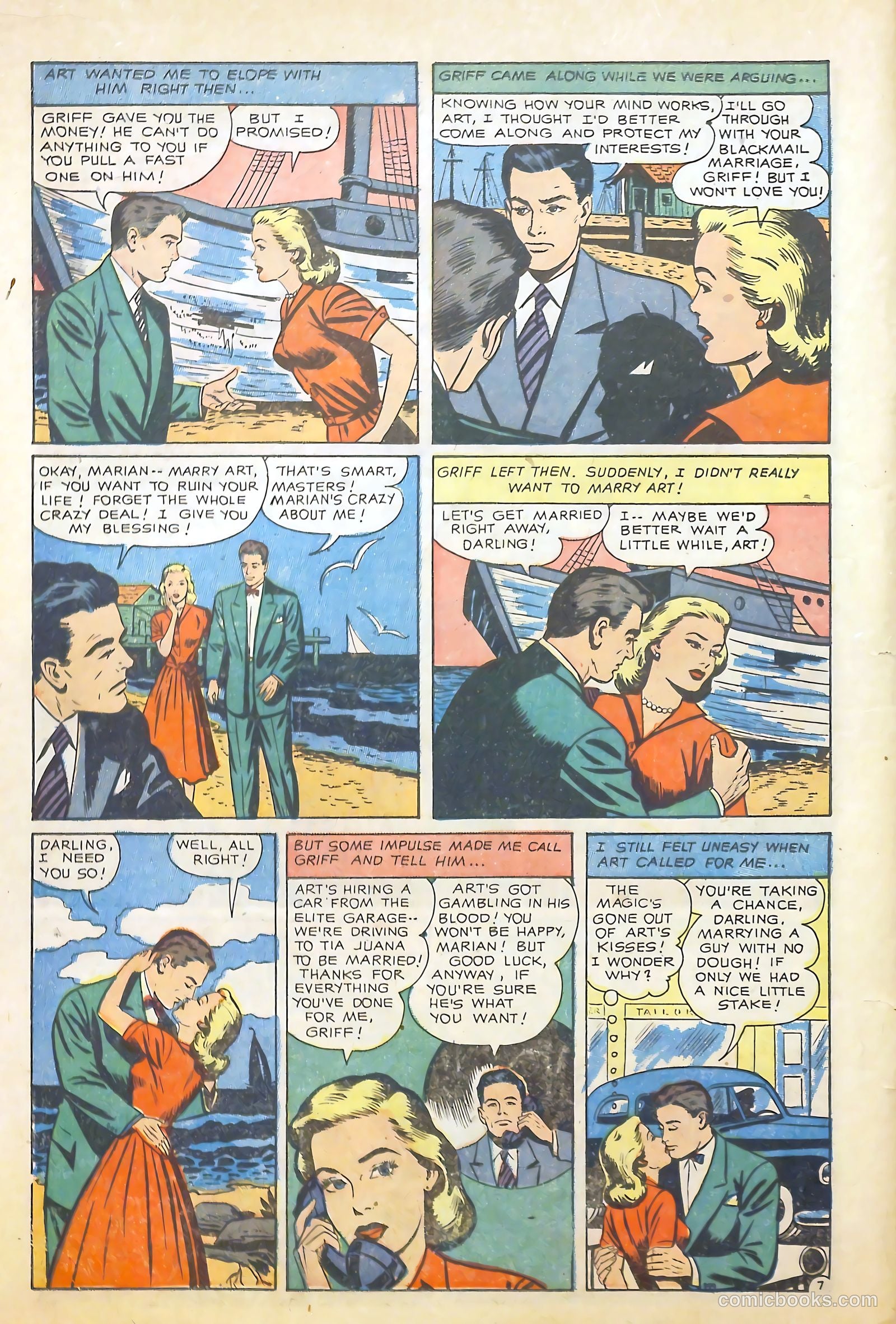 Complete Love Magazine #165 (1951) — page 16 of 36
