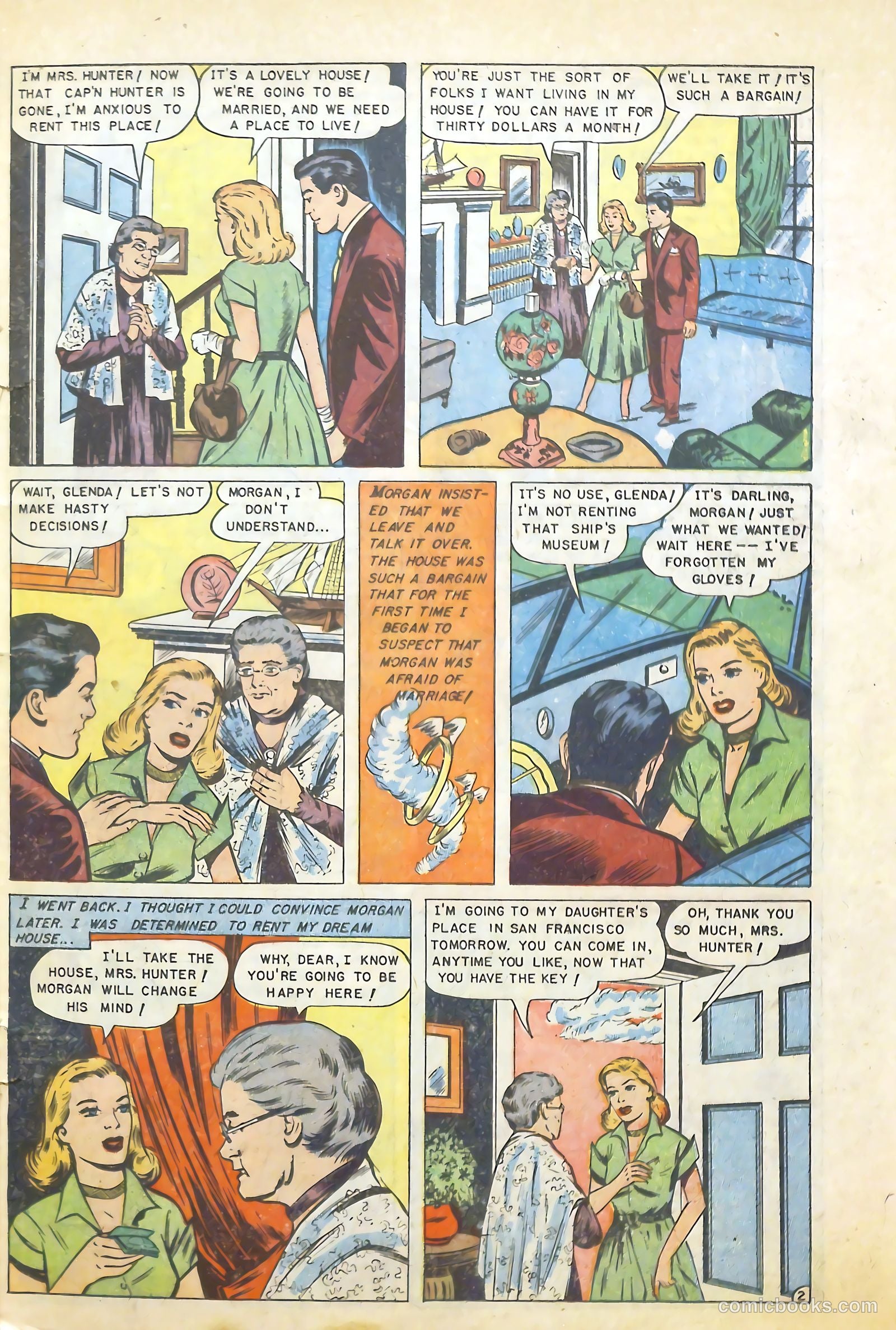 Complete Love Magazine #165 (1951) — page 19 of 36