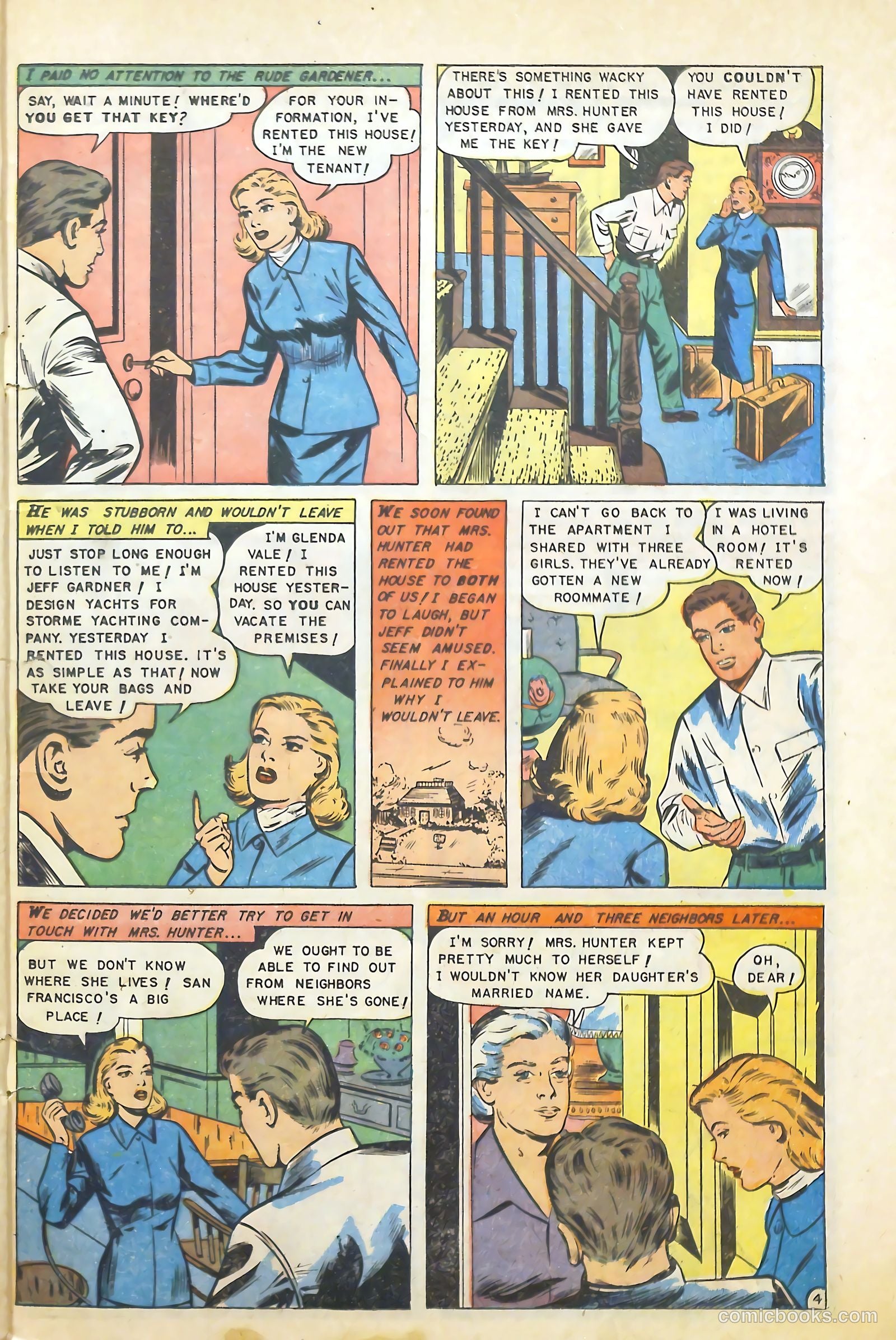 Complete Love Magazine #165 (1951) — page 21 of 36