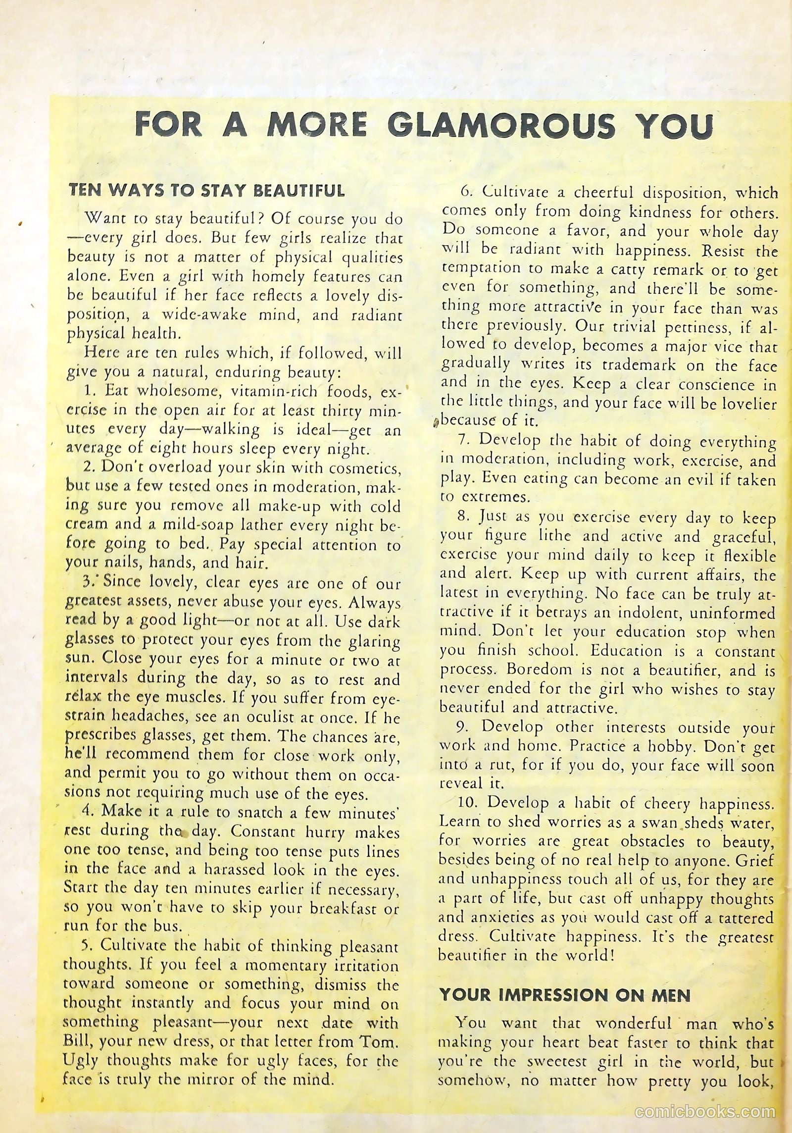 Complete Love Magazine #165 (1951) — page 26 of 36