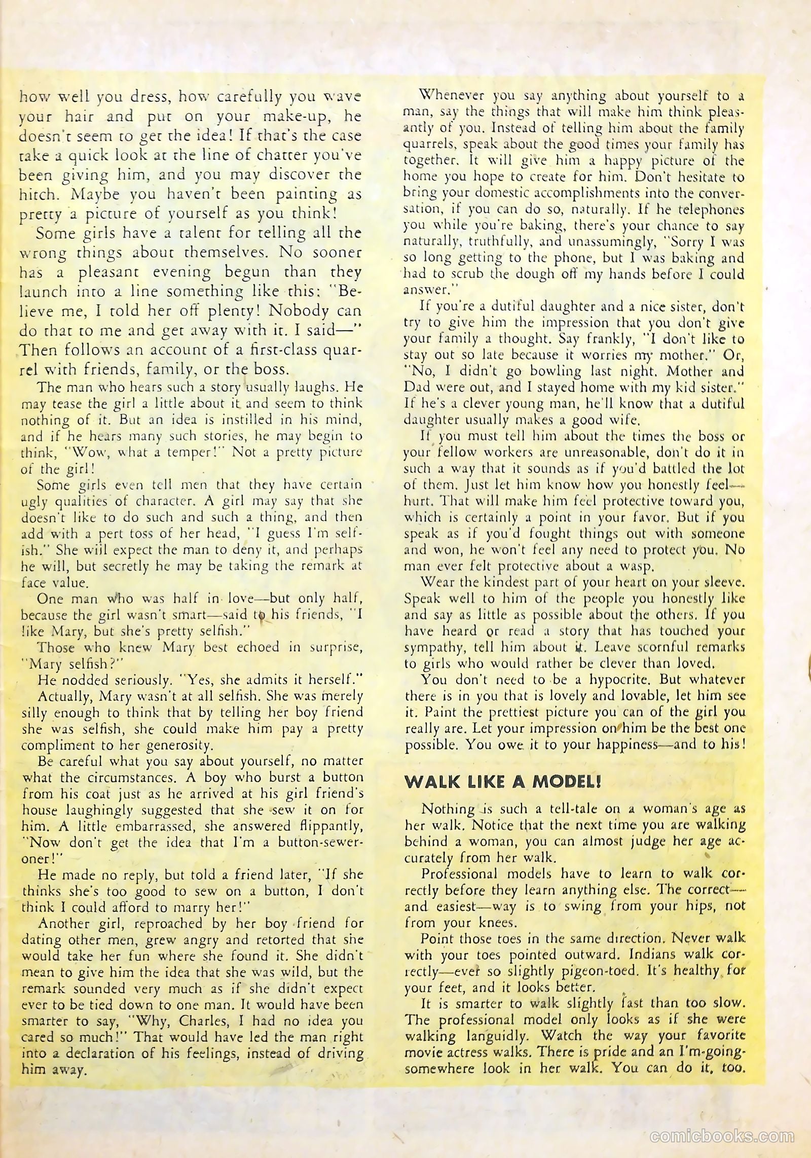 Complete Love Magazine #165 (1951) — page 27 of 36