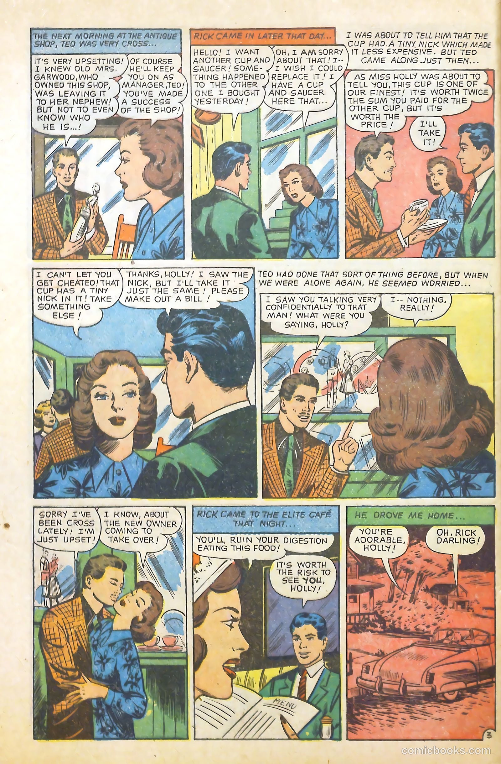 Complete Love Magazine #165 (1951) — page 30 of 36
