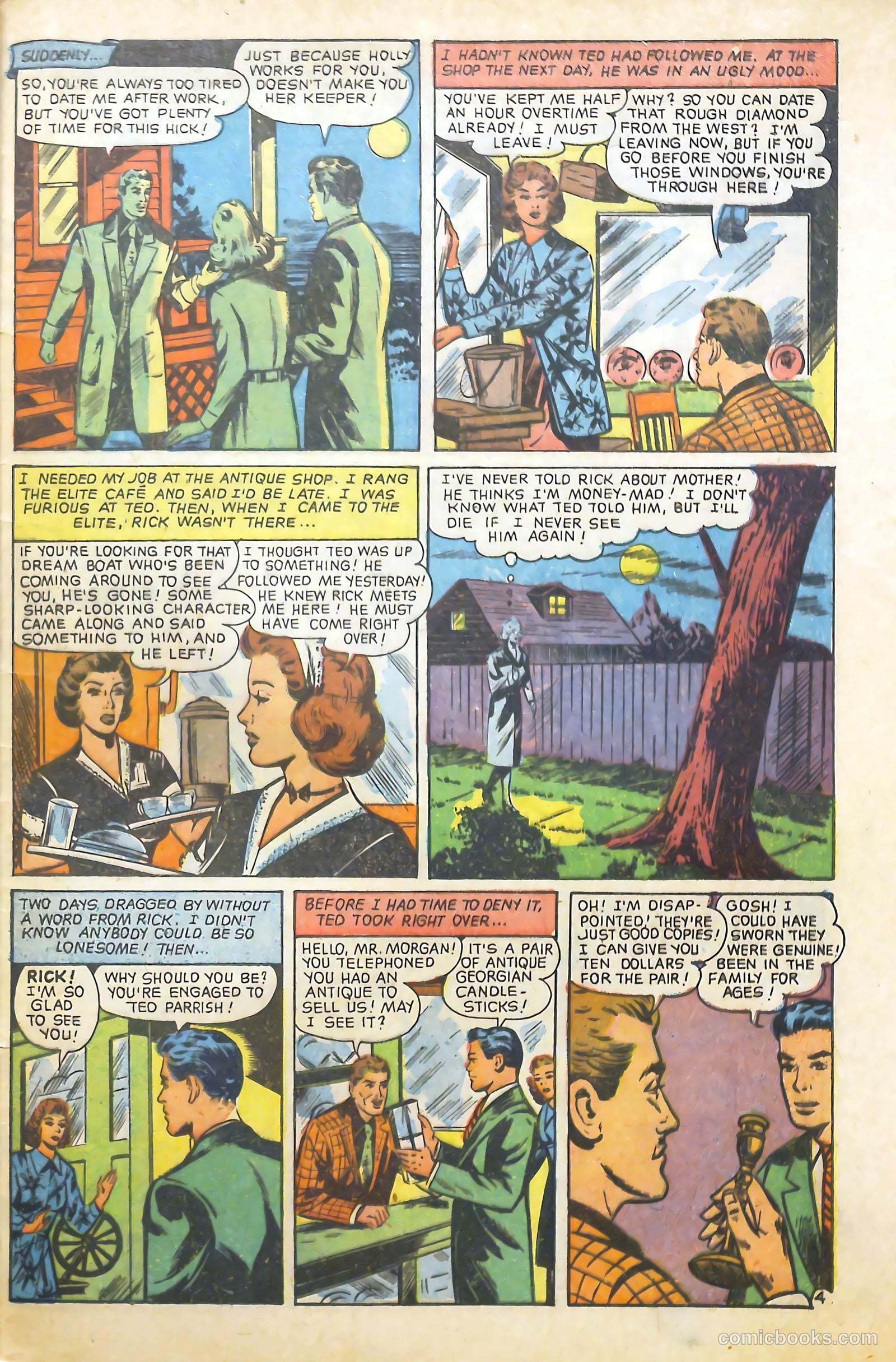 Complete Love Magazine #165 (1951) — page 31 of 36