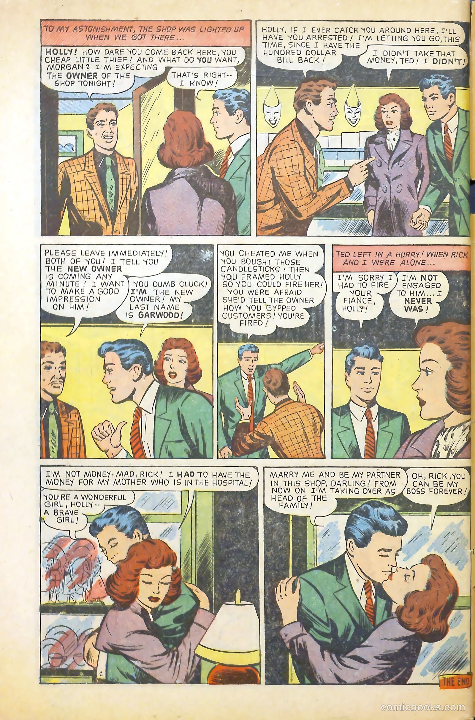Complete Love Magazine #165 (1951) — page 34 of 36