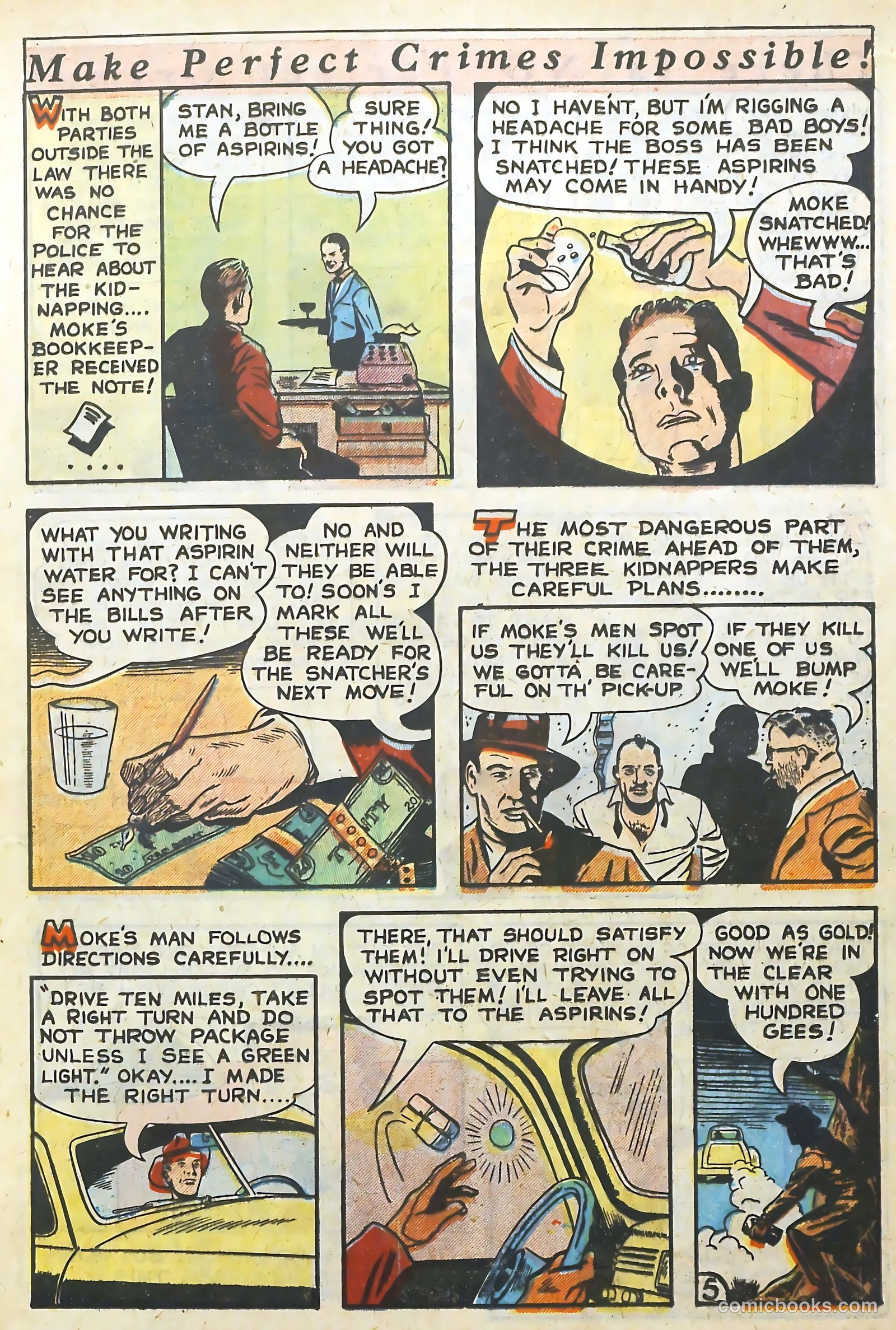 The Perfect Crime #3 (1951) — page 5 of 52