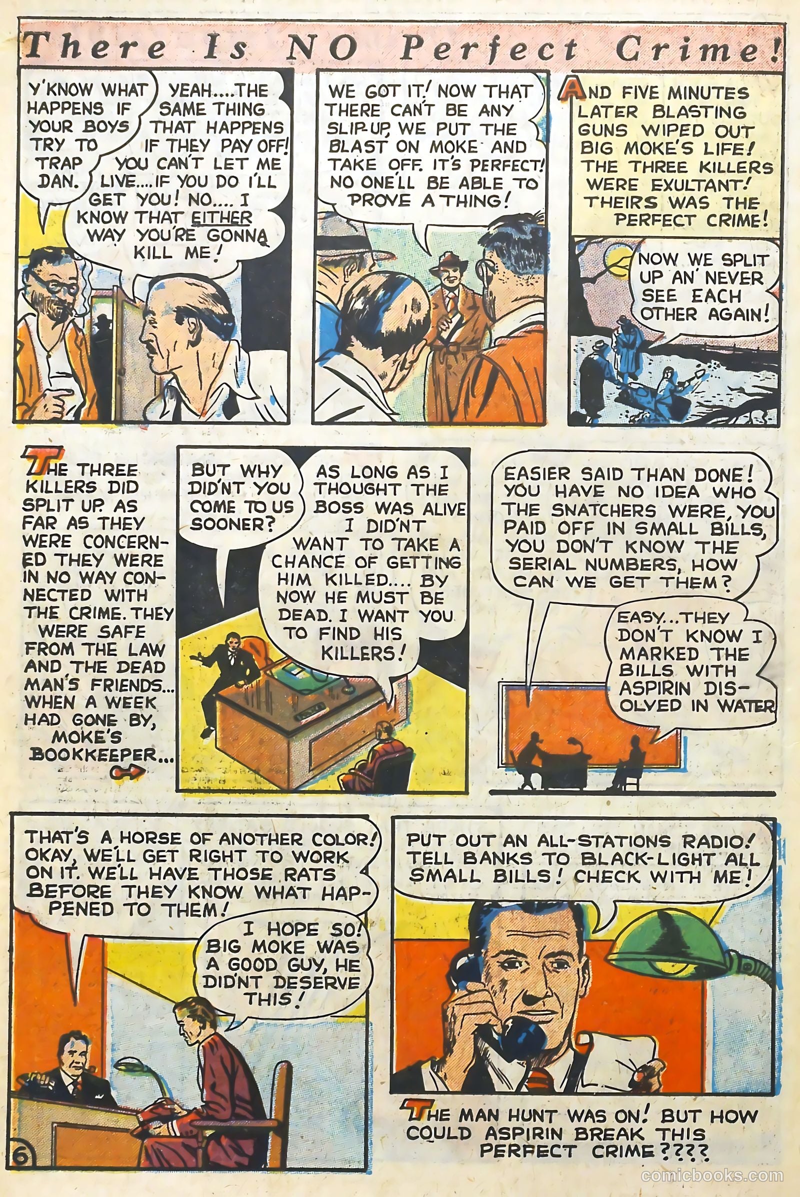 The Perfect Crime #3 (1951) — page 6 of 52