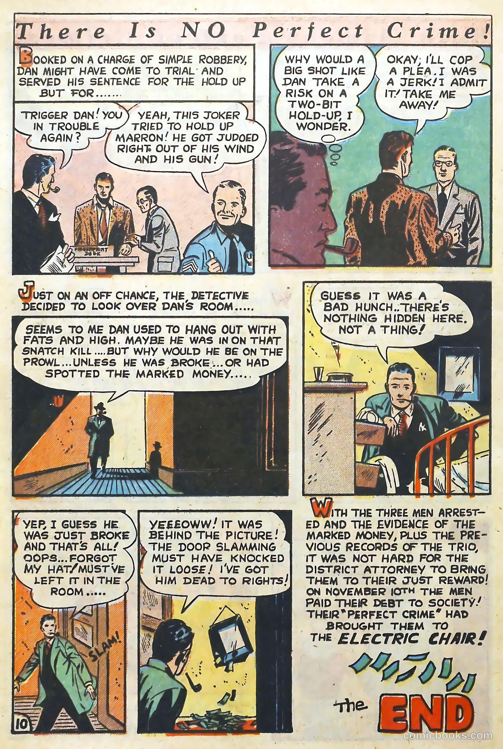The Perfect Crime #3 (1951) — page 10 of 52