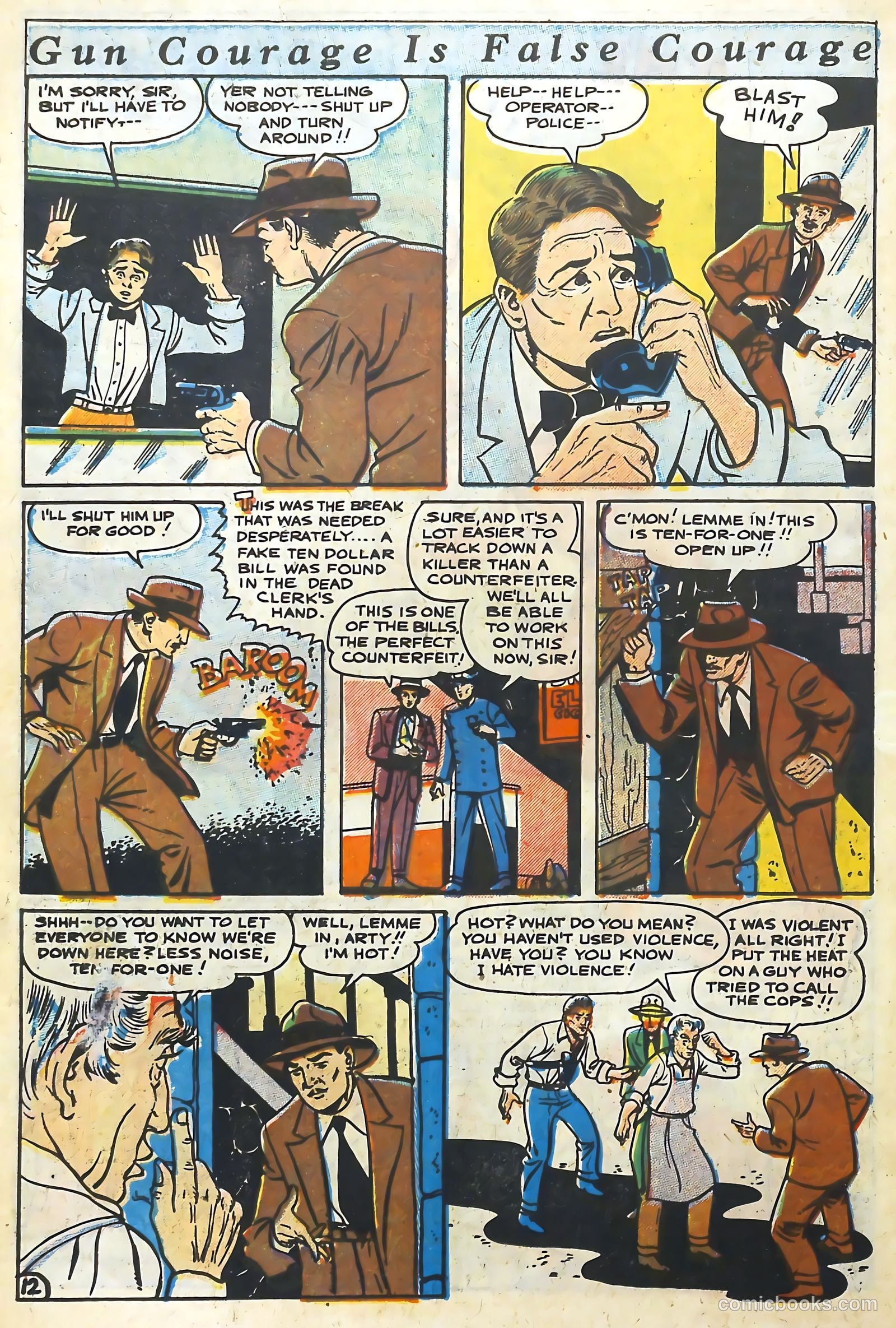 The Perfect Crime #3 (1951) — page 12 of 52