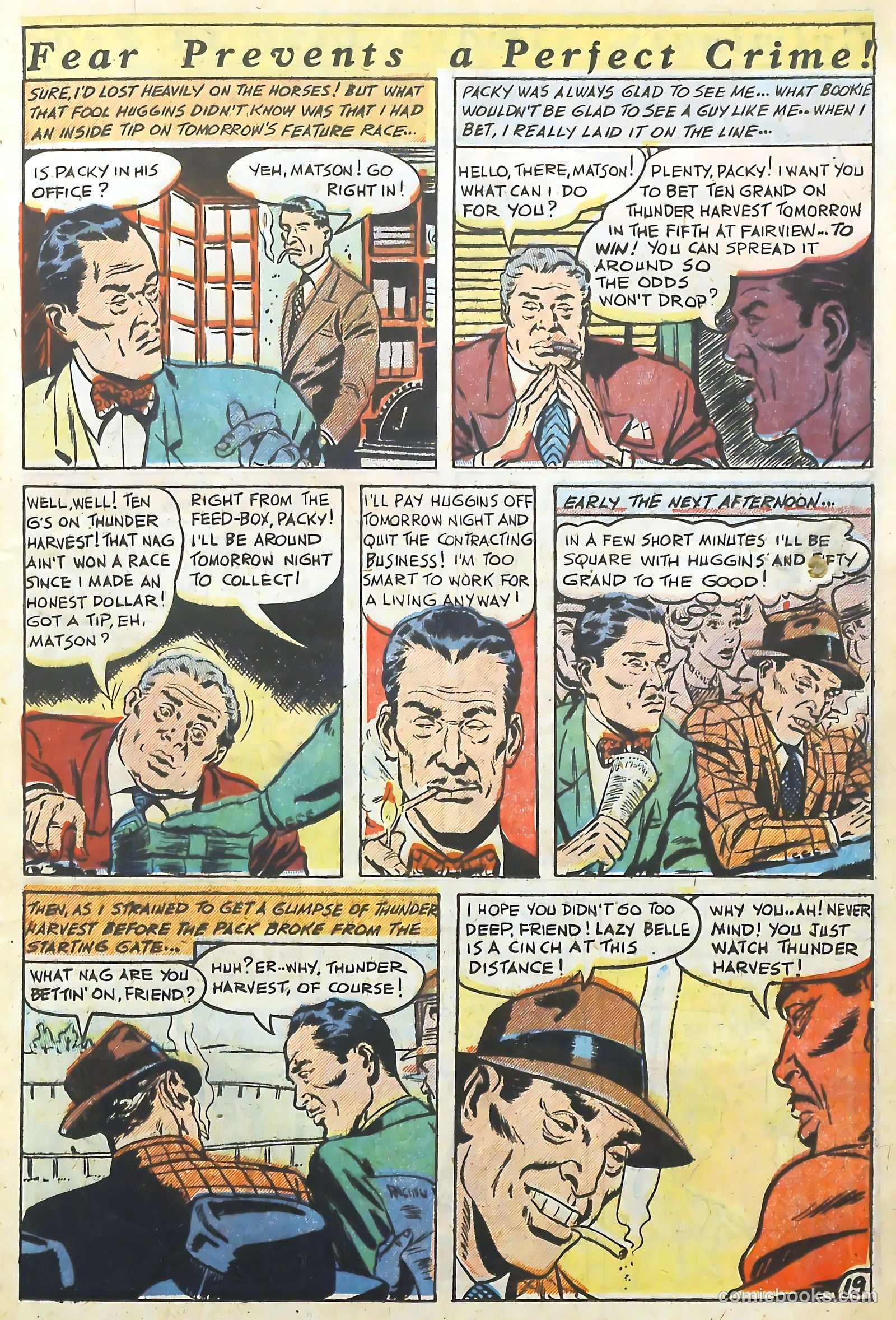 The Perfect Crime #3 (1951) — page 19 of 52