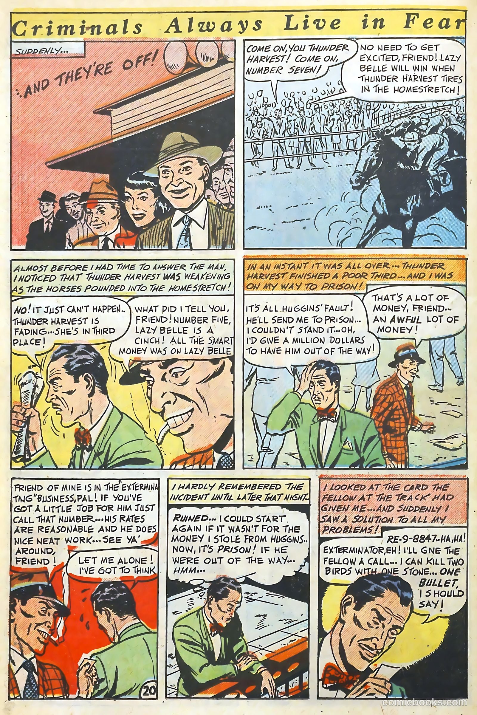 The Perfect Crime #3 (1951) — page 20 of 52