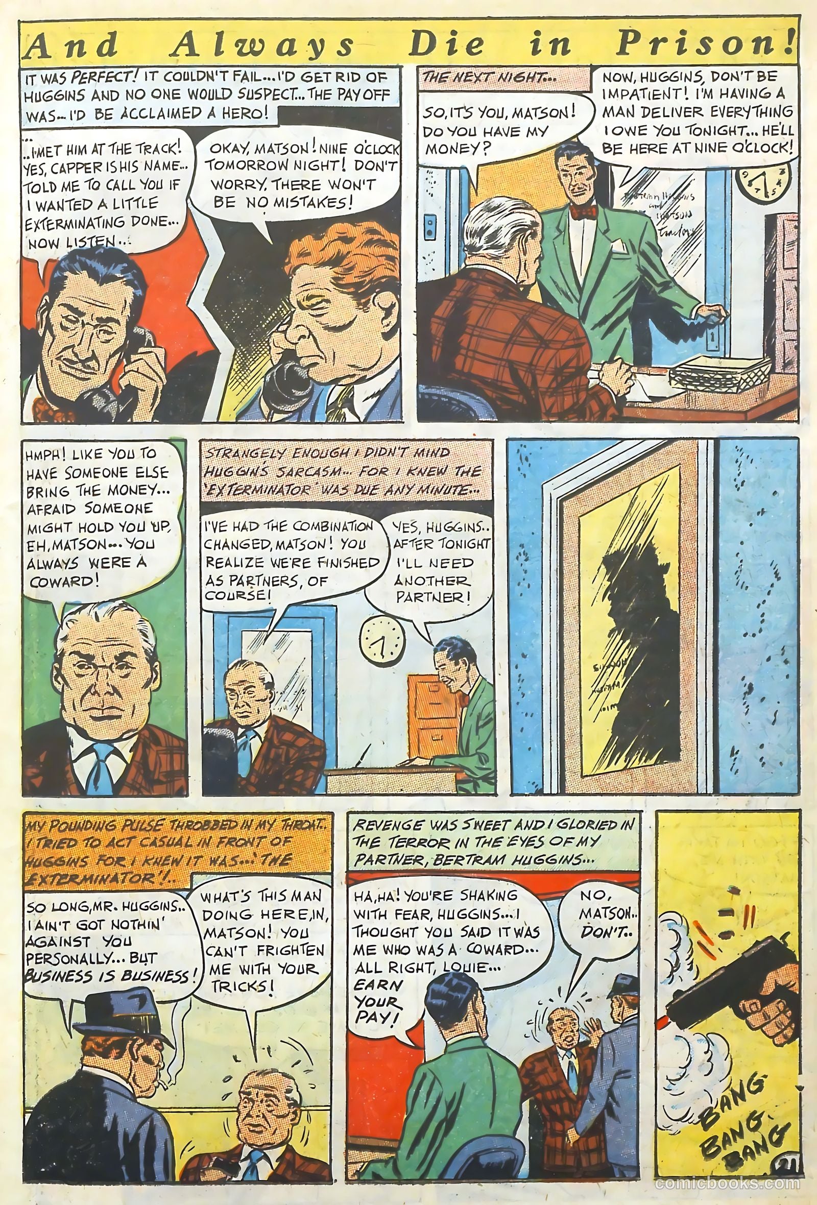 The Perfect Crime #3 (1951) — page 21 of 52