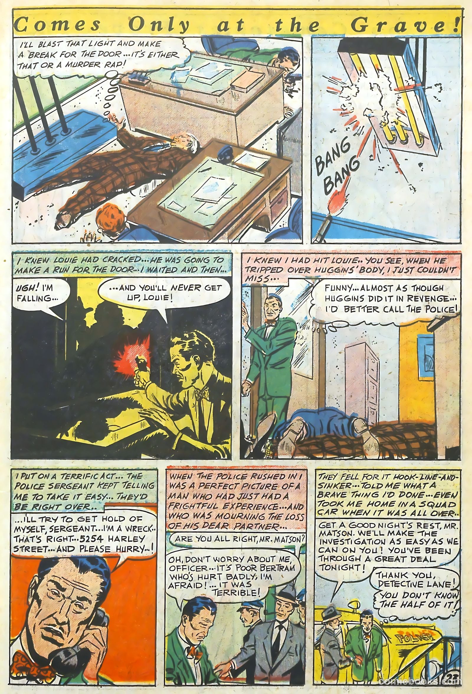 The Perfect Crime #3 (1951) — page 23 of 52