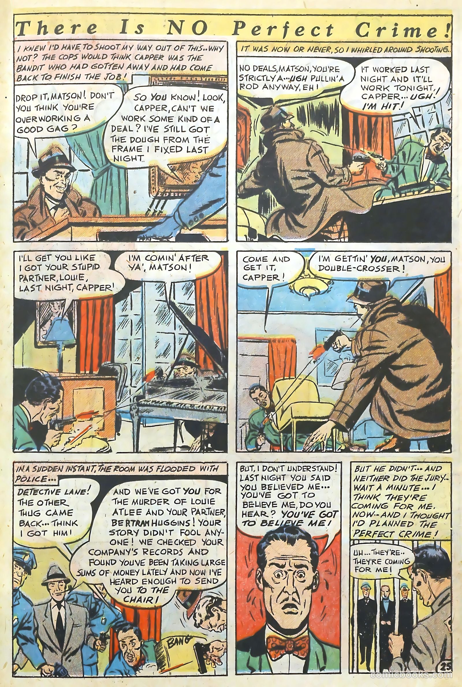 The Perfect Crime #3 (1951) — page 25 of 52