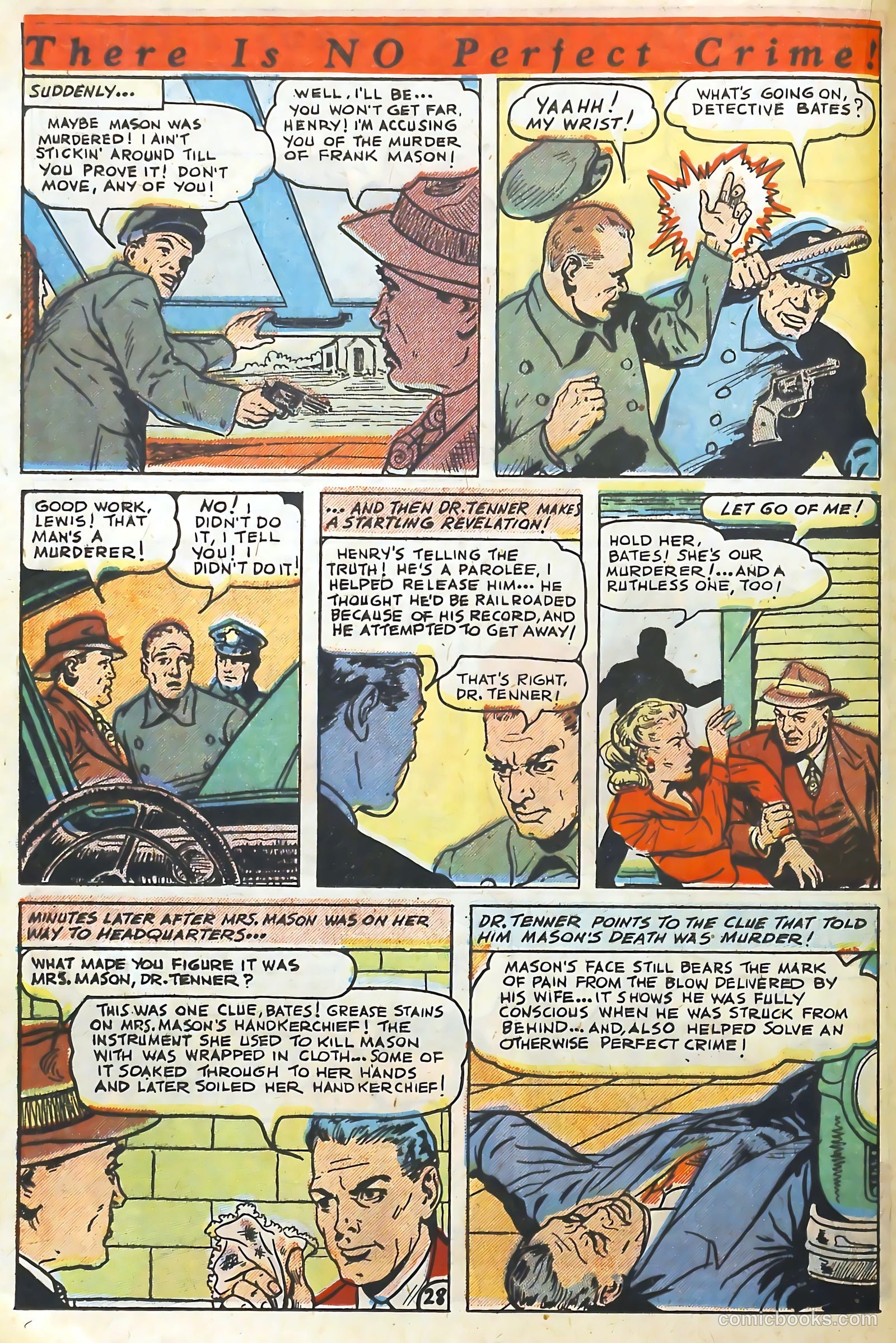 The Perfect Crime #3 (1951) — page 28 of 52