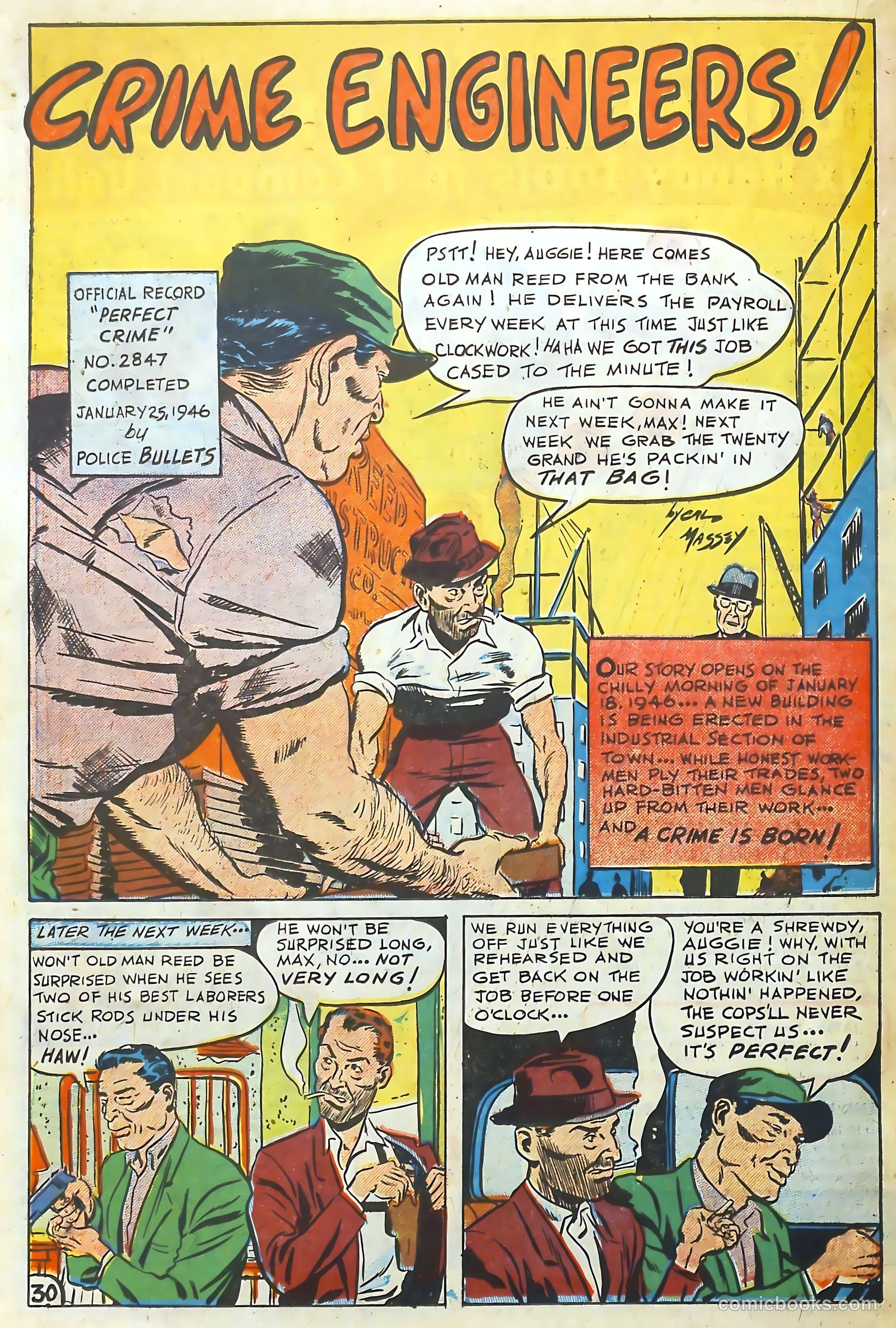 The Perfect Crime #3 (1951) — page 30 of 52
