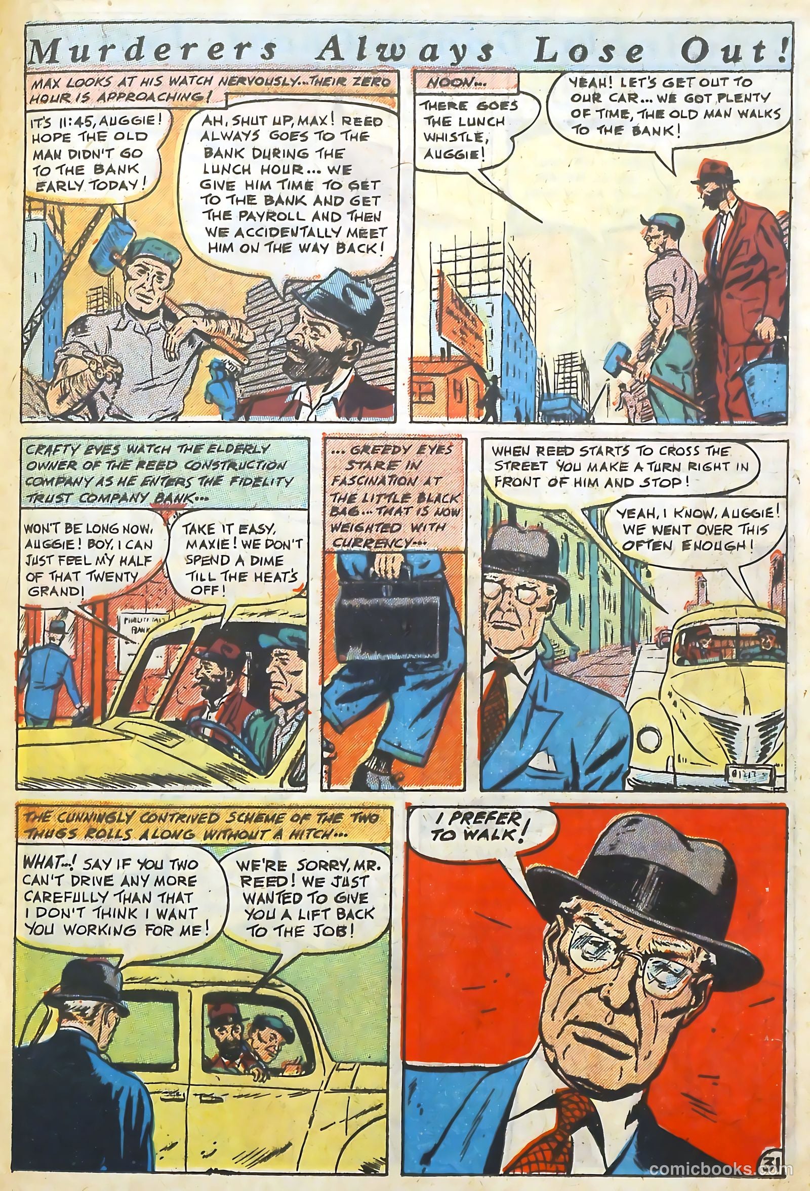 The Perfect Crime #3 (1951) — page 31 of 52
