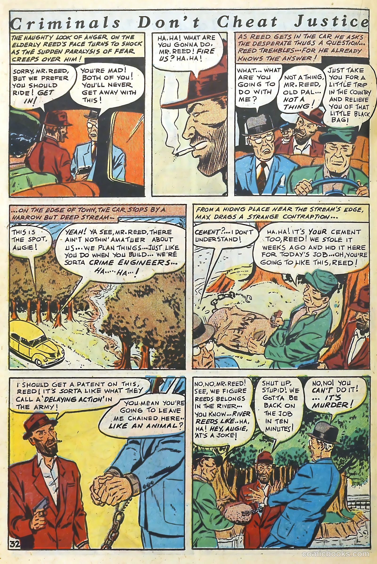The Perfect Crime #3 (1951) — page 32 of 52