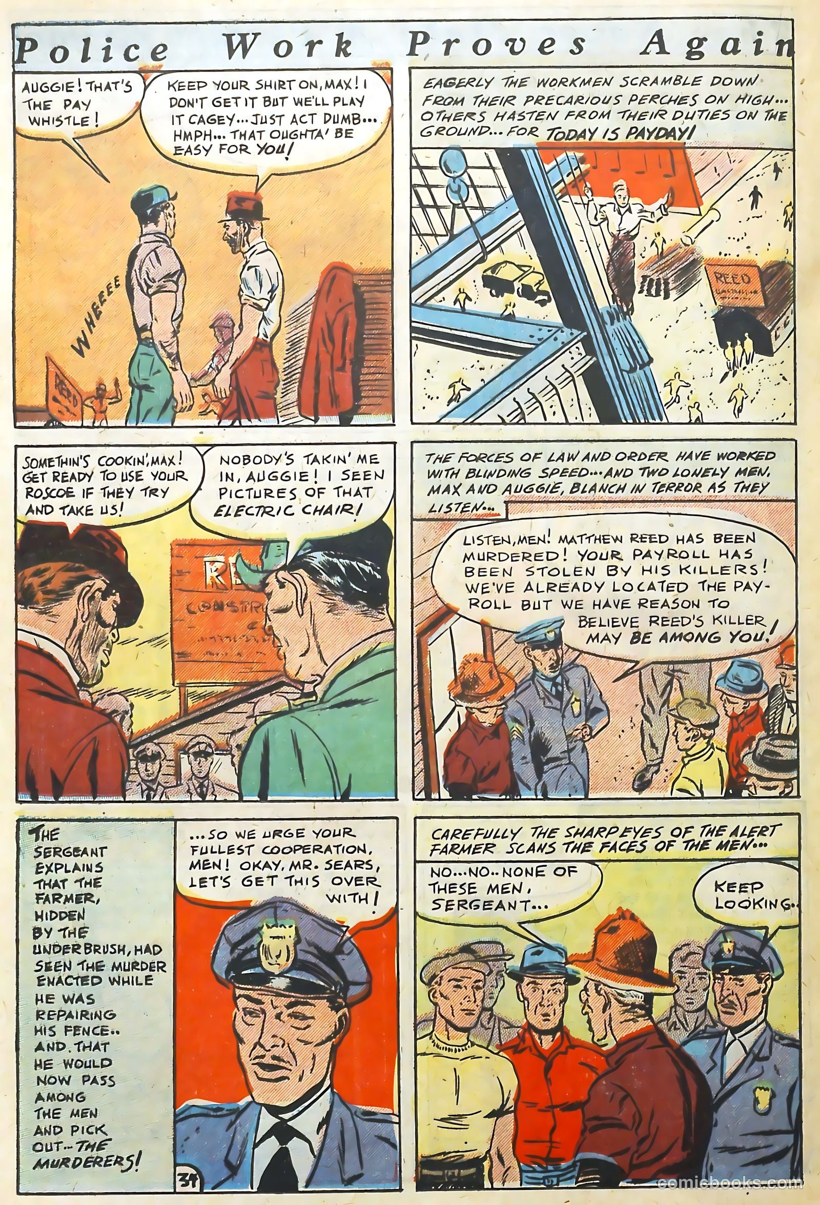 The Perfect Crime #3 (1951) — page 34 of 52