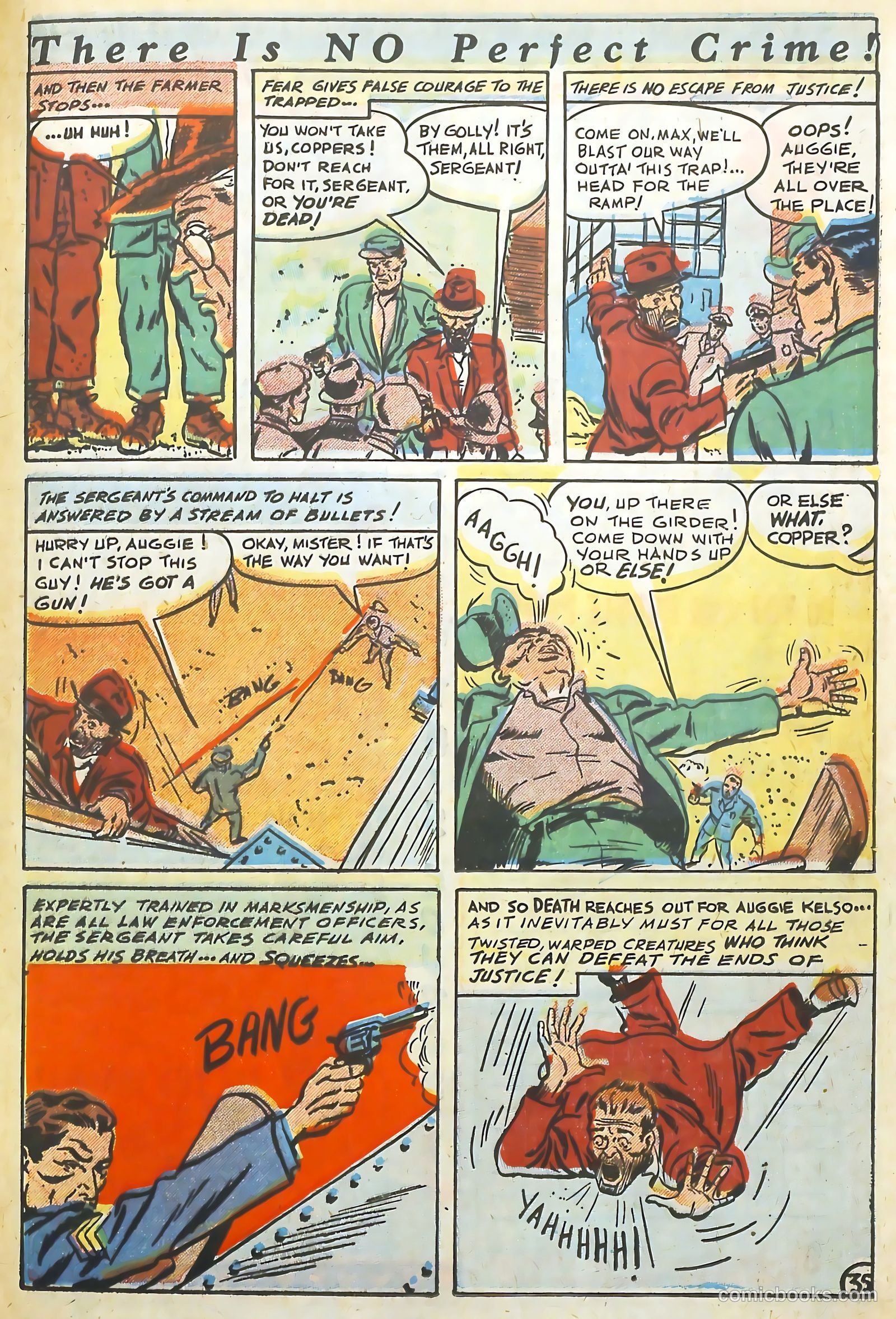 The Perfect Crime #3 (1951) — page 35 of 52