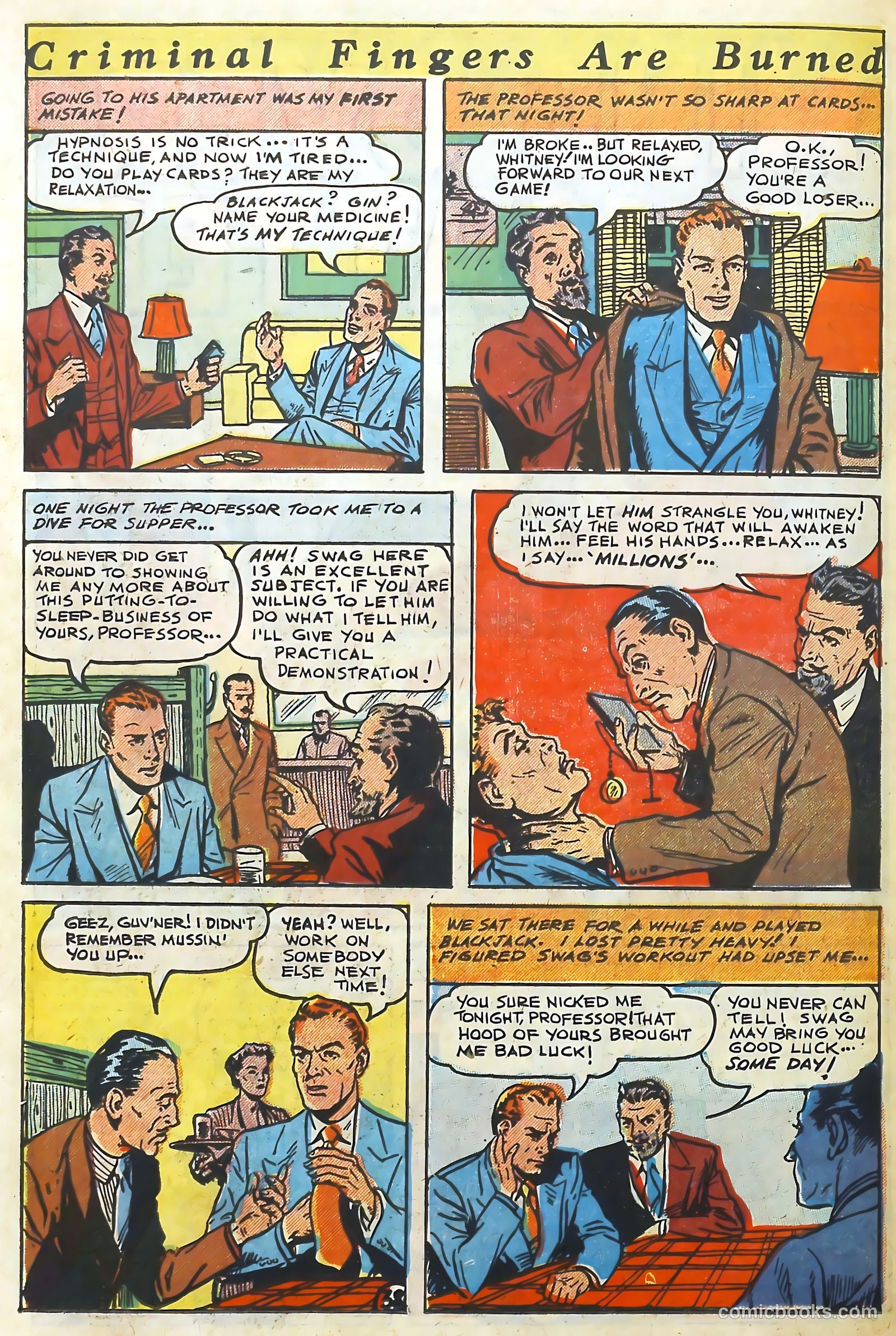 The Perfect Crime #3 (1951) — page 38 of 52