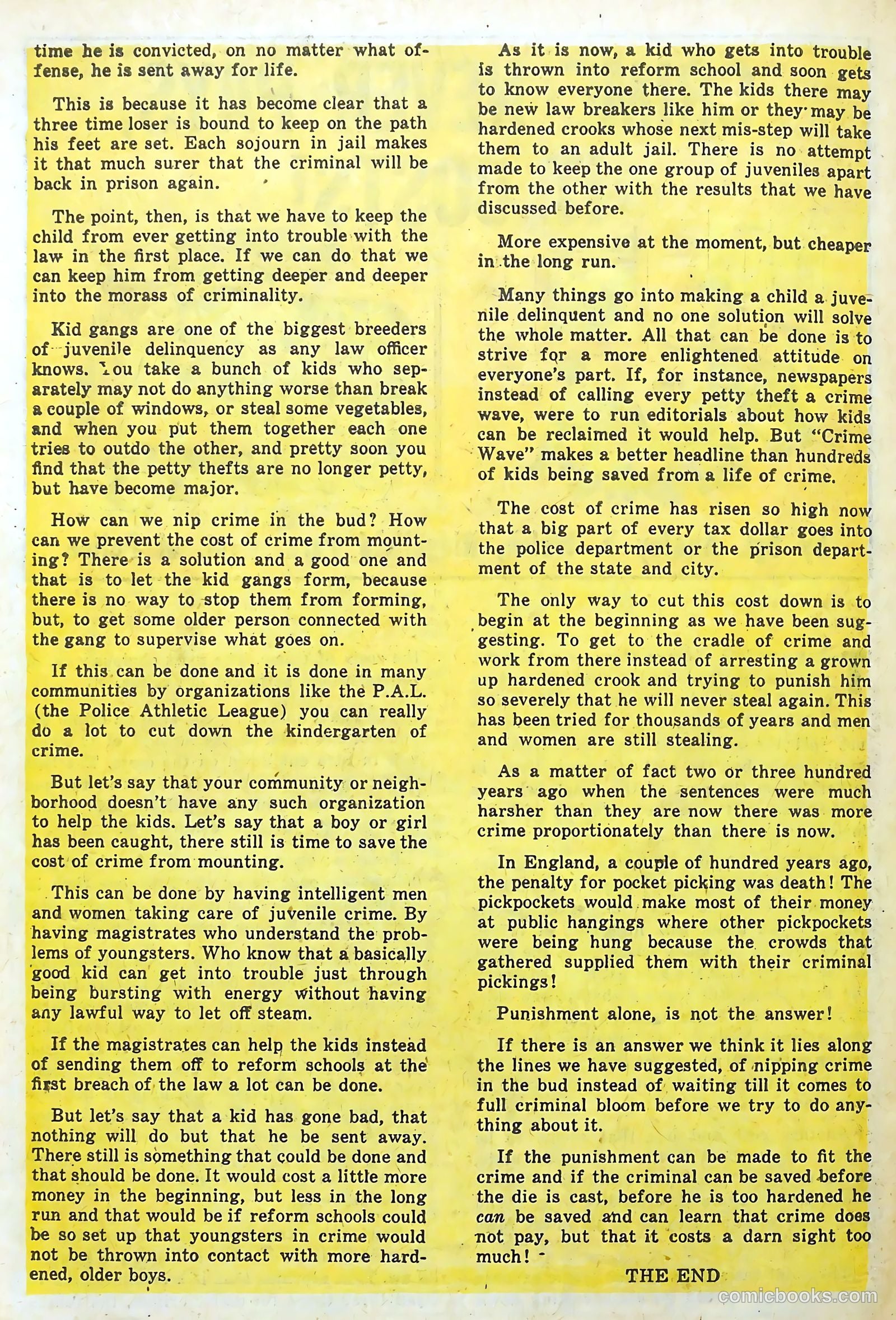 The Perfect Crime #3 (1951) — page 44 of 52