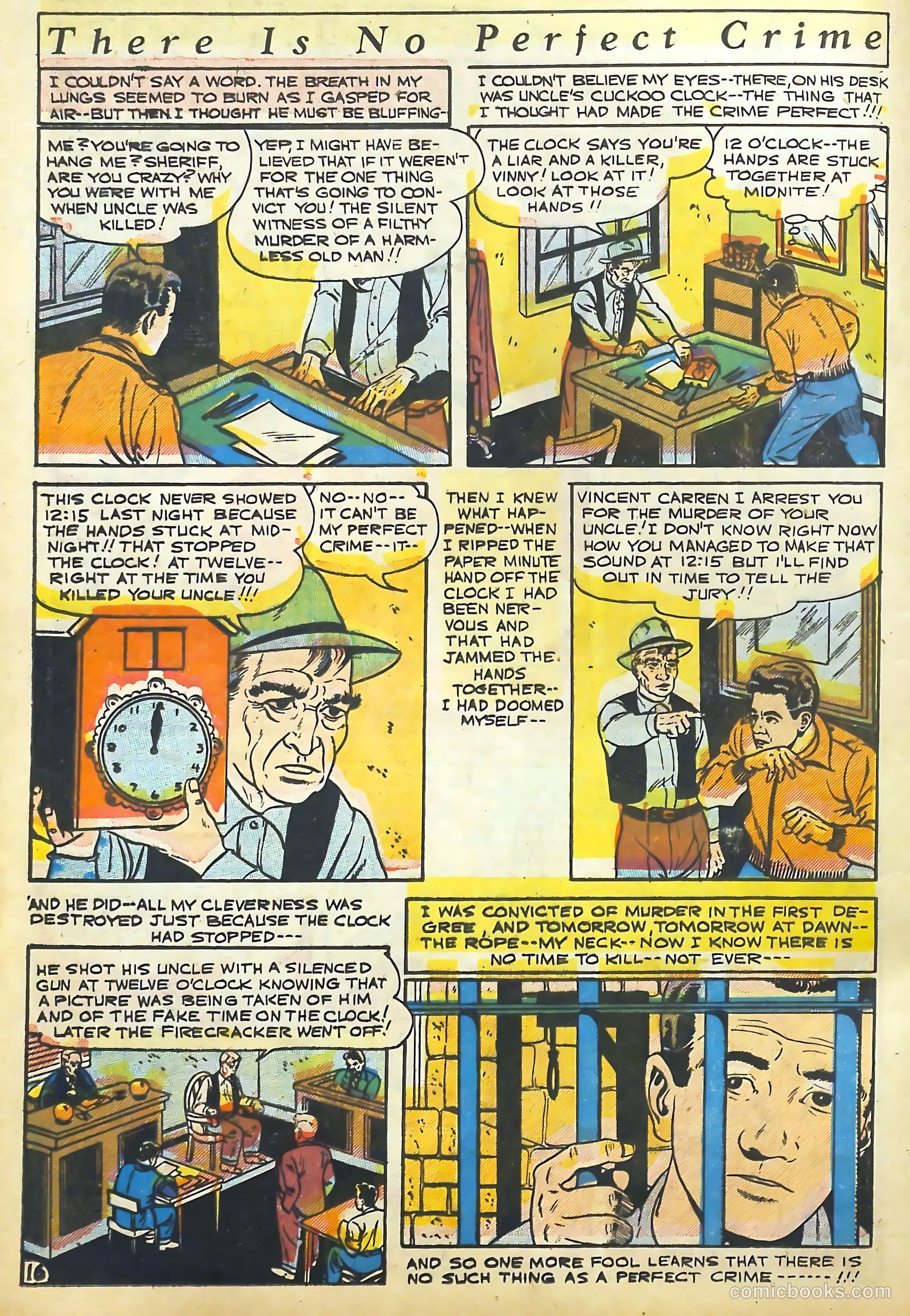 The Perfect Crime #4 (1951) — page 16 of 52