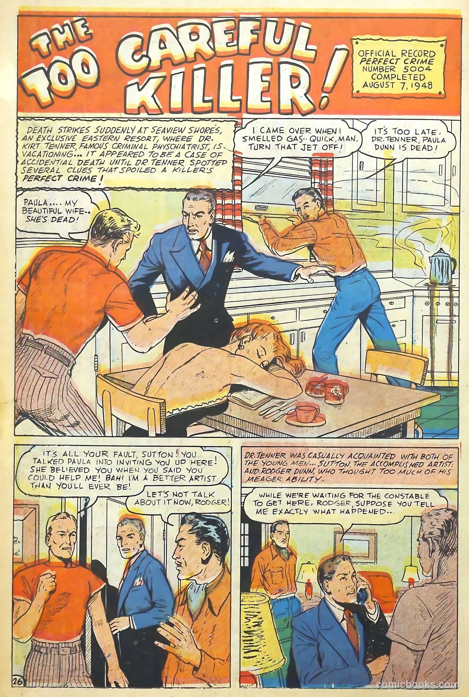 The Perfect Crime #4 (1951) — page 26 of 52