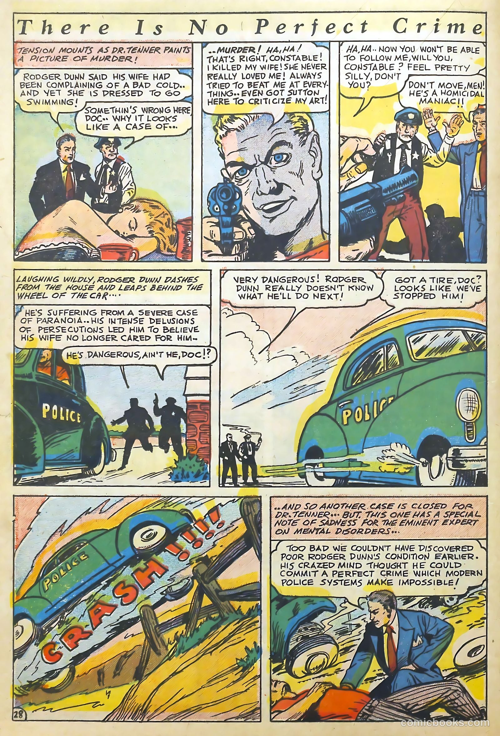 The Perfect Crime #4 (1951) — page 28 of 52