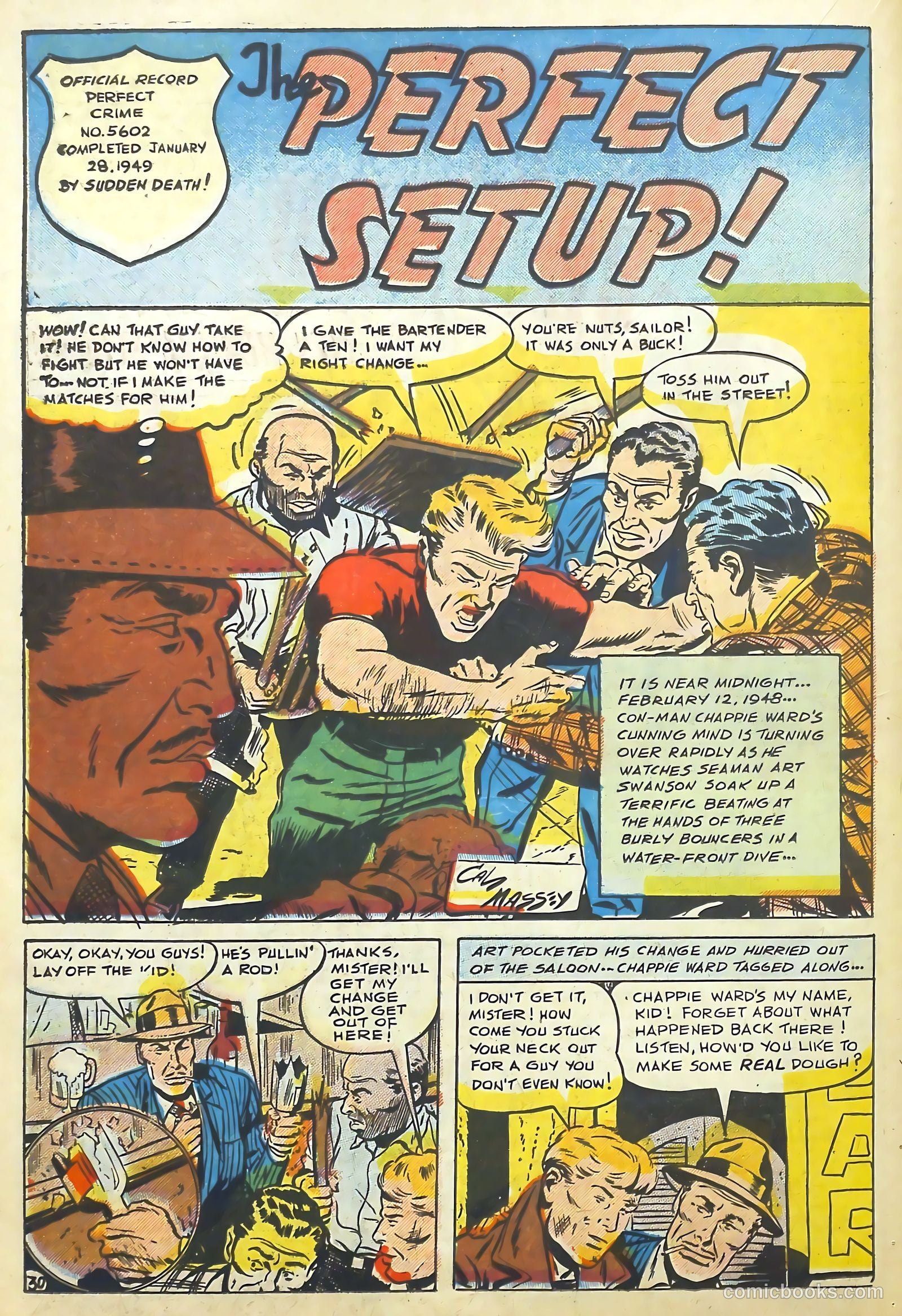 The Perfect Crime #4 (1951) — page 30 of 52