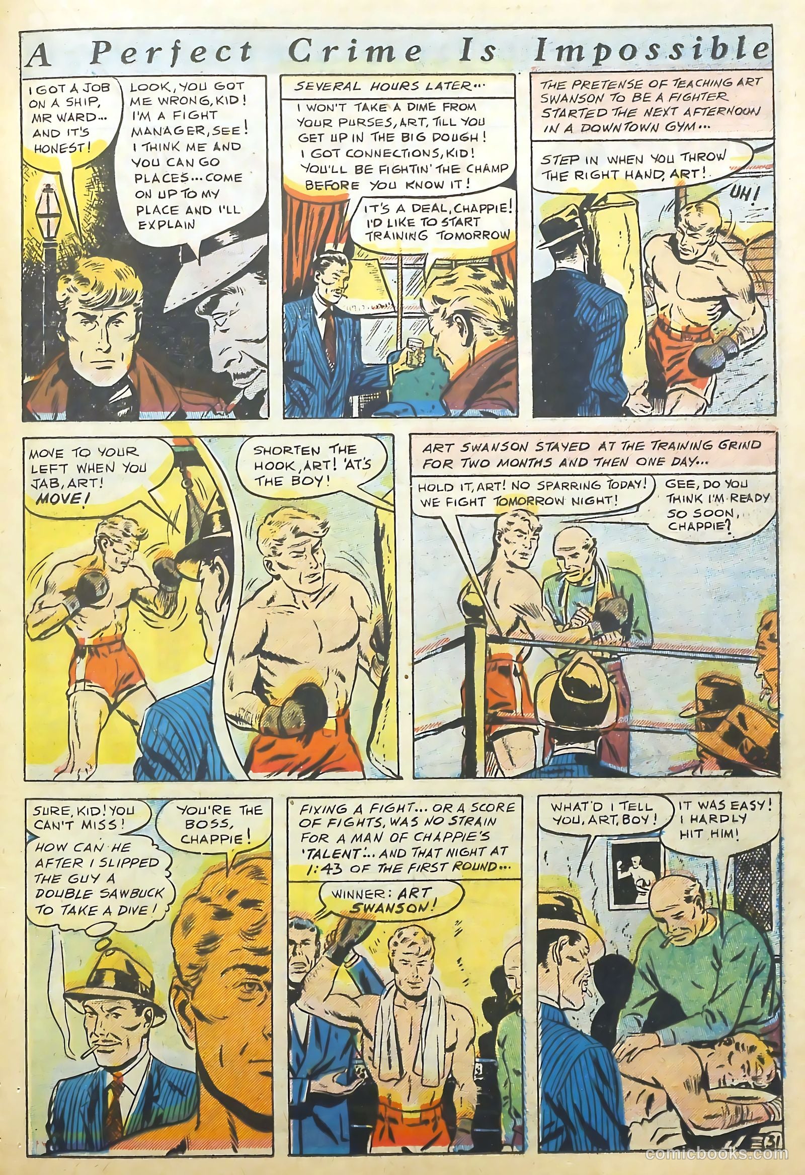 The Perfect Crime #4 (1951) — page 31 of 52