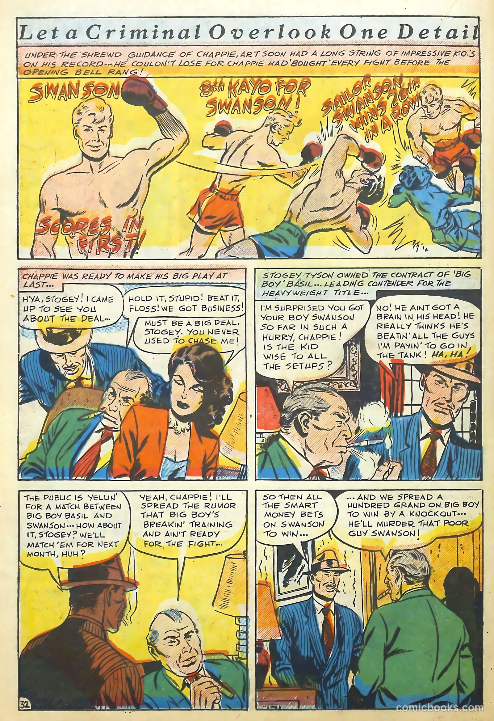 The Perfect Crime #4 (1951) — page 32 of 52