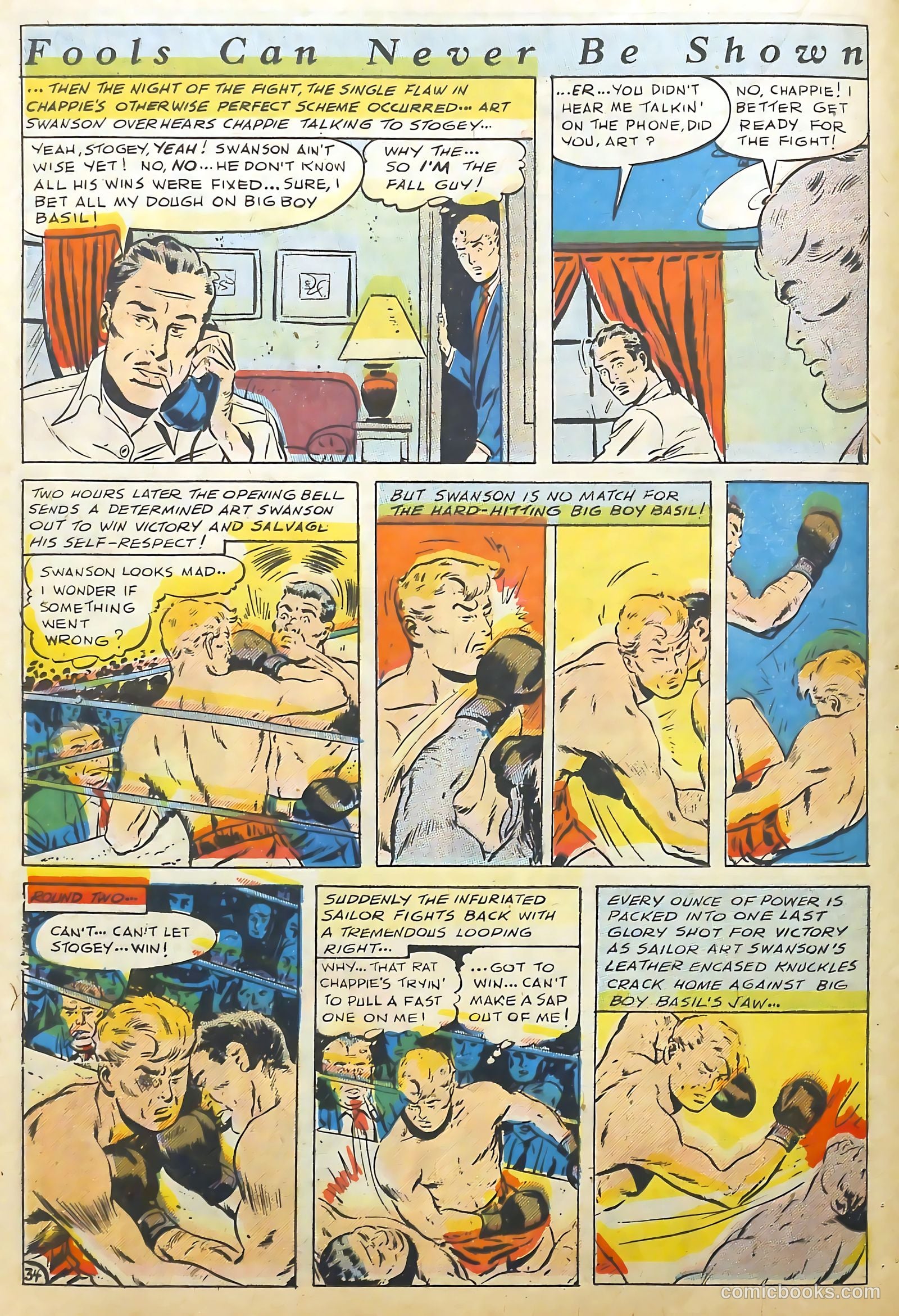 The Perfect Crime #4 (1951) — page 34 of 52