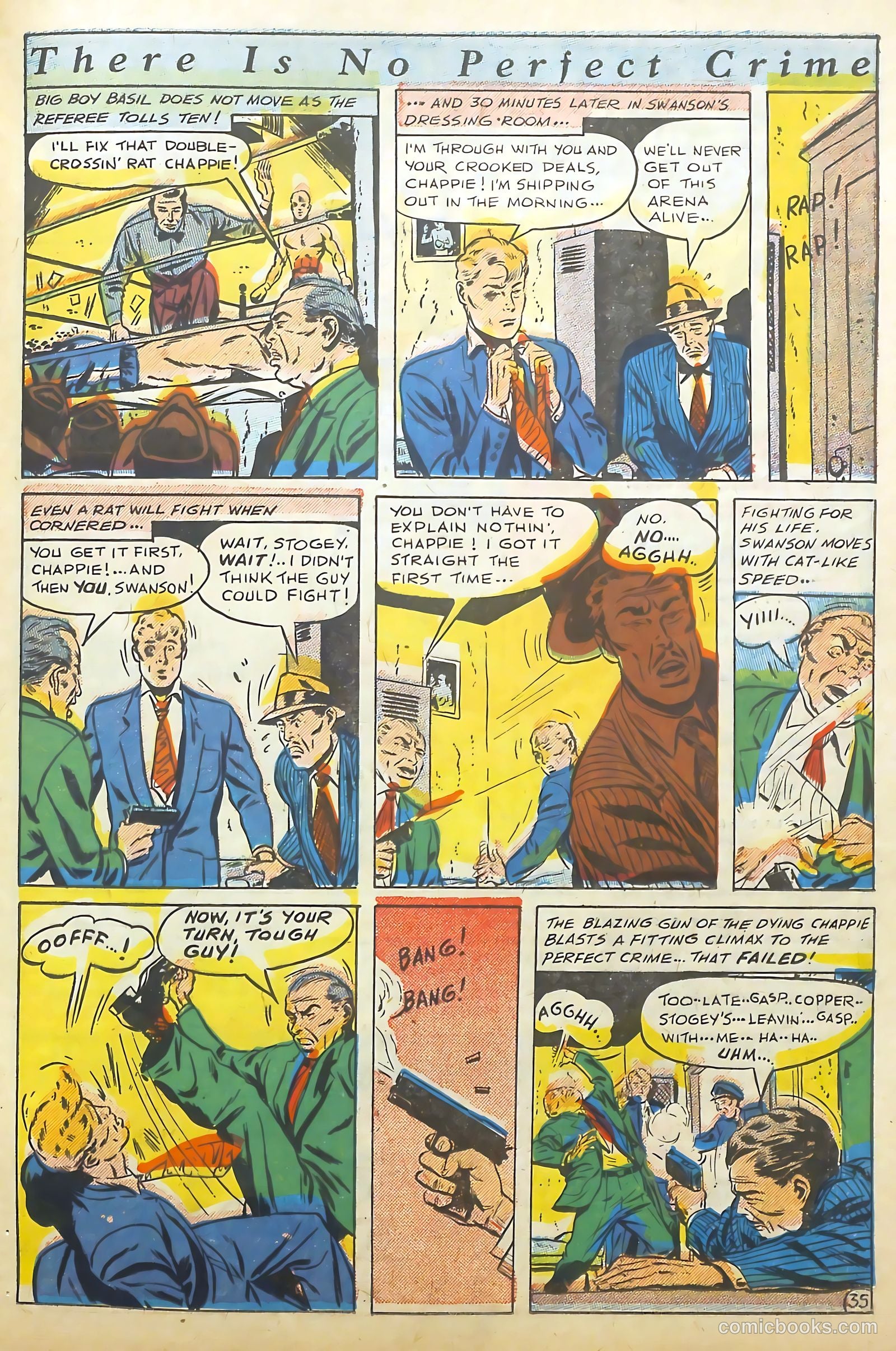 The Perfect Crime #4 (1951) — page 35 of 52