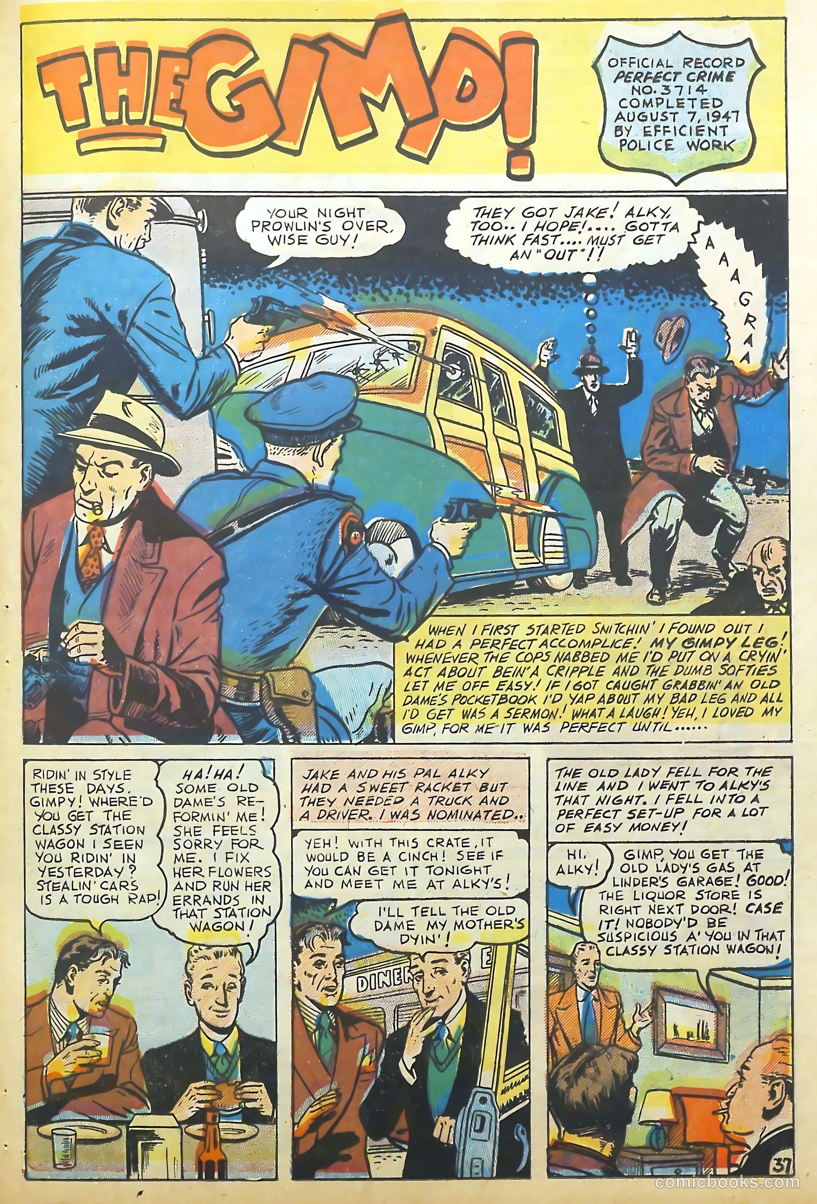 The Perfect Crime #4 (1951) — page 37 of 52