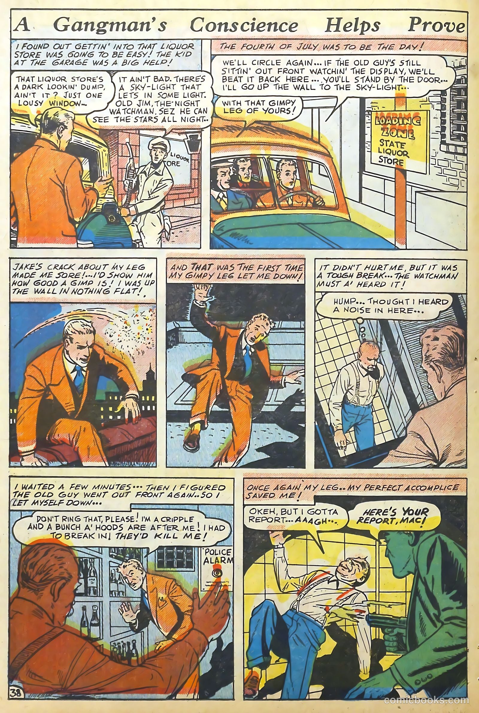 The Perfect Crime #4 (1951) — page 38 of 52