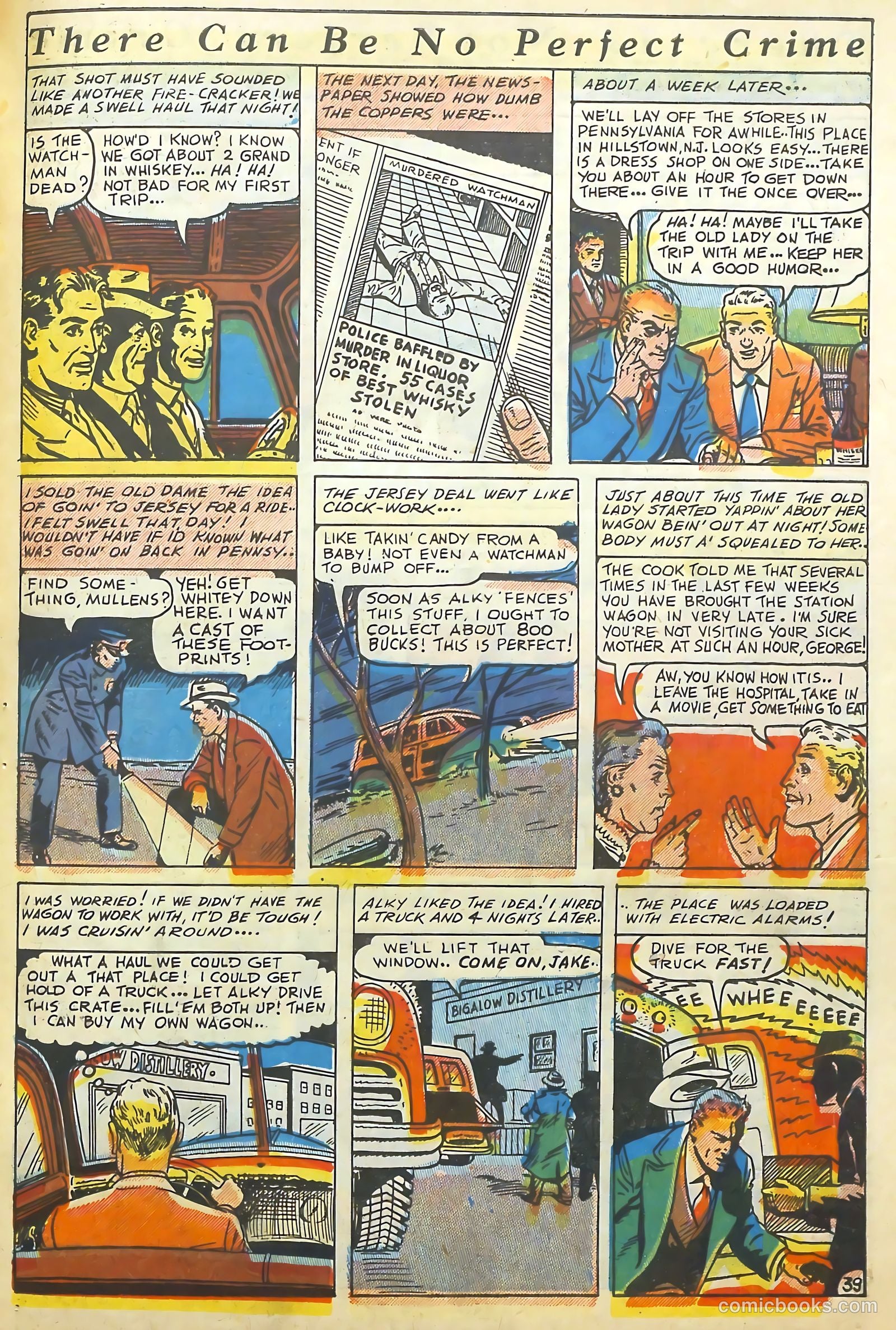 The Perfect Crime #4 (1951) — page 39 of 52