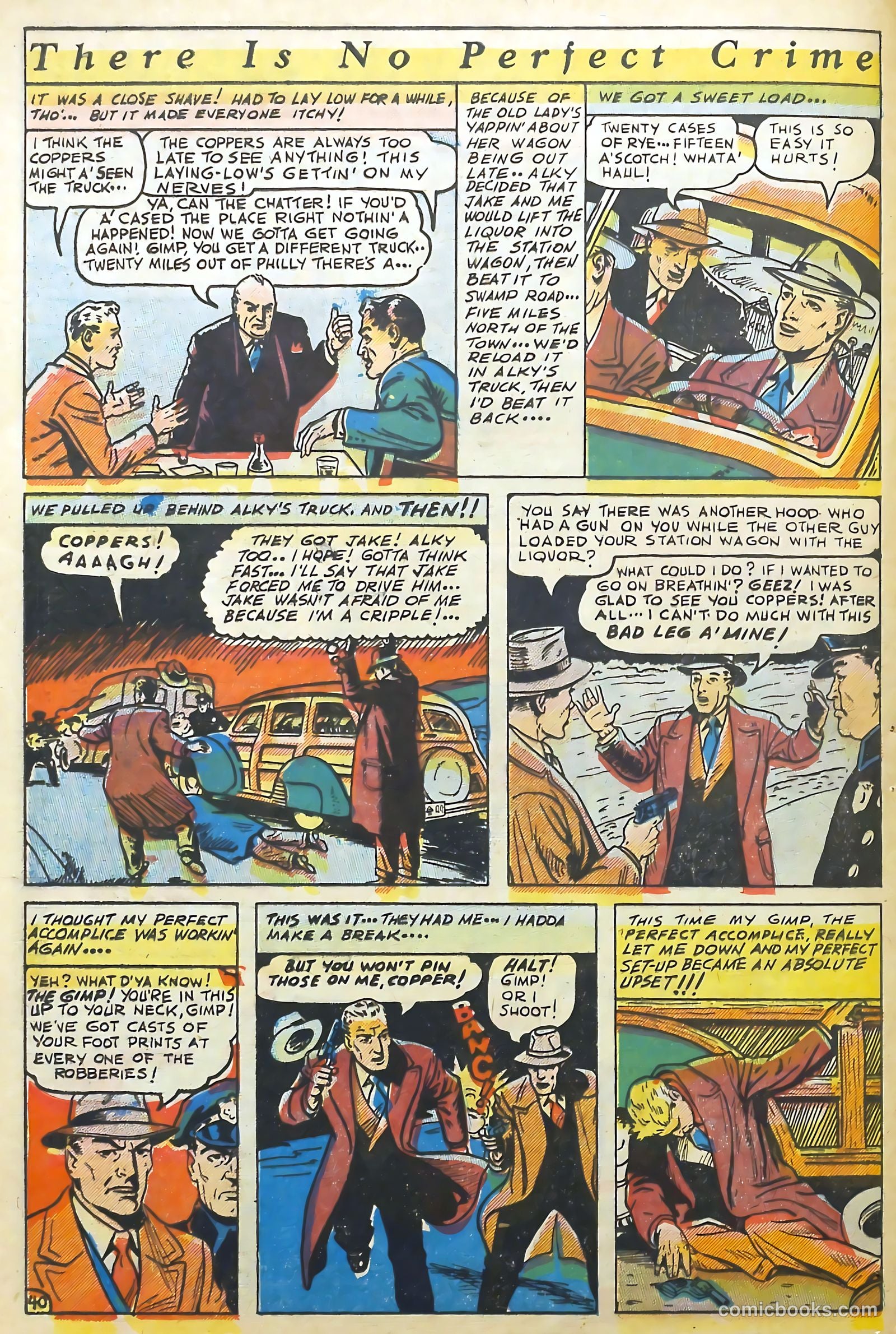 The Perfect Crime #4 (1951) — page 40 of 52