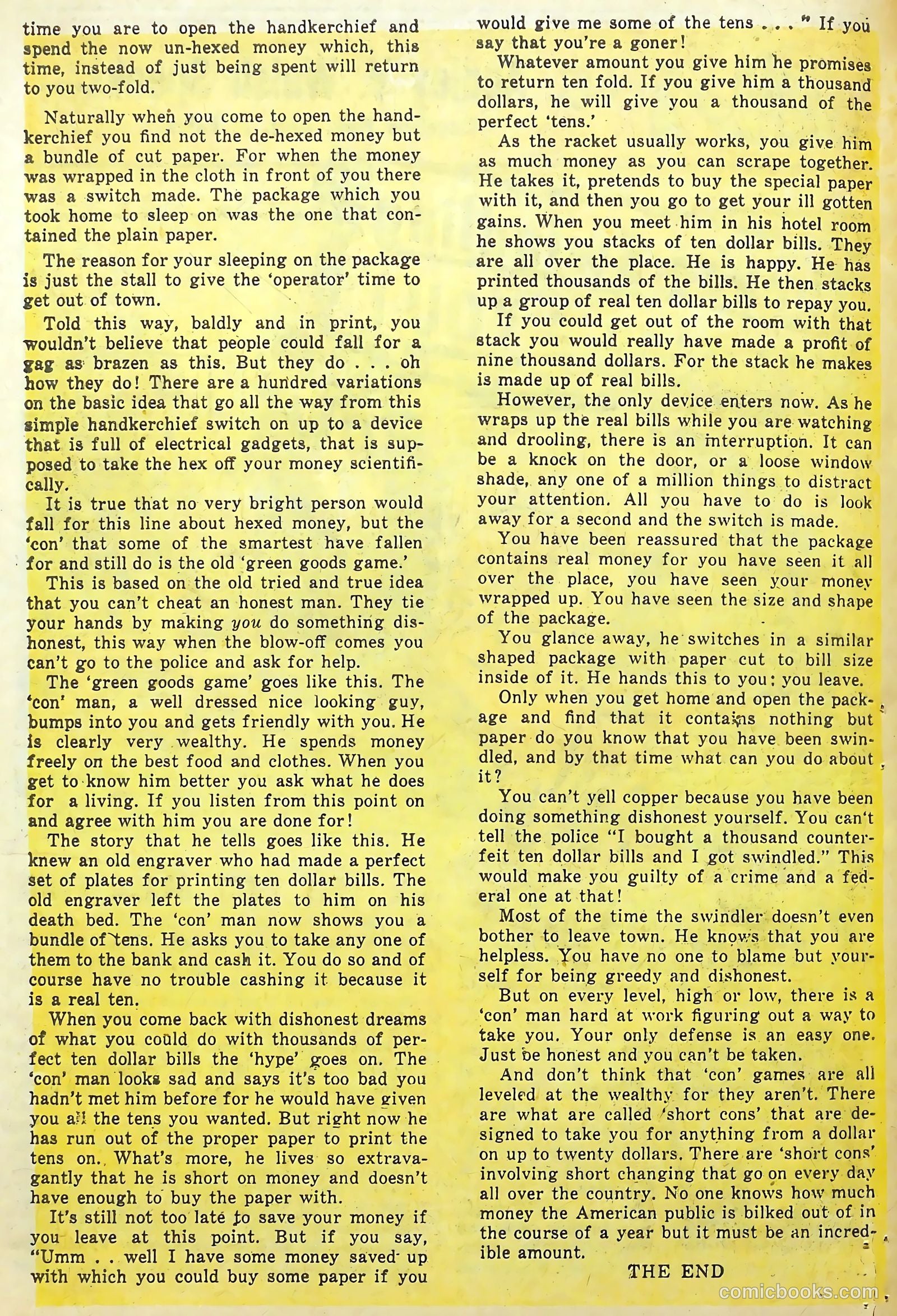 The Perfect Crime #4 (1951) — page 44 of 52