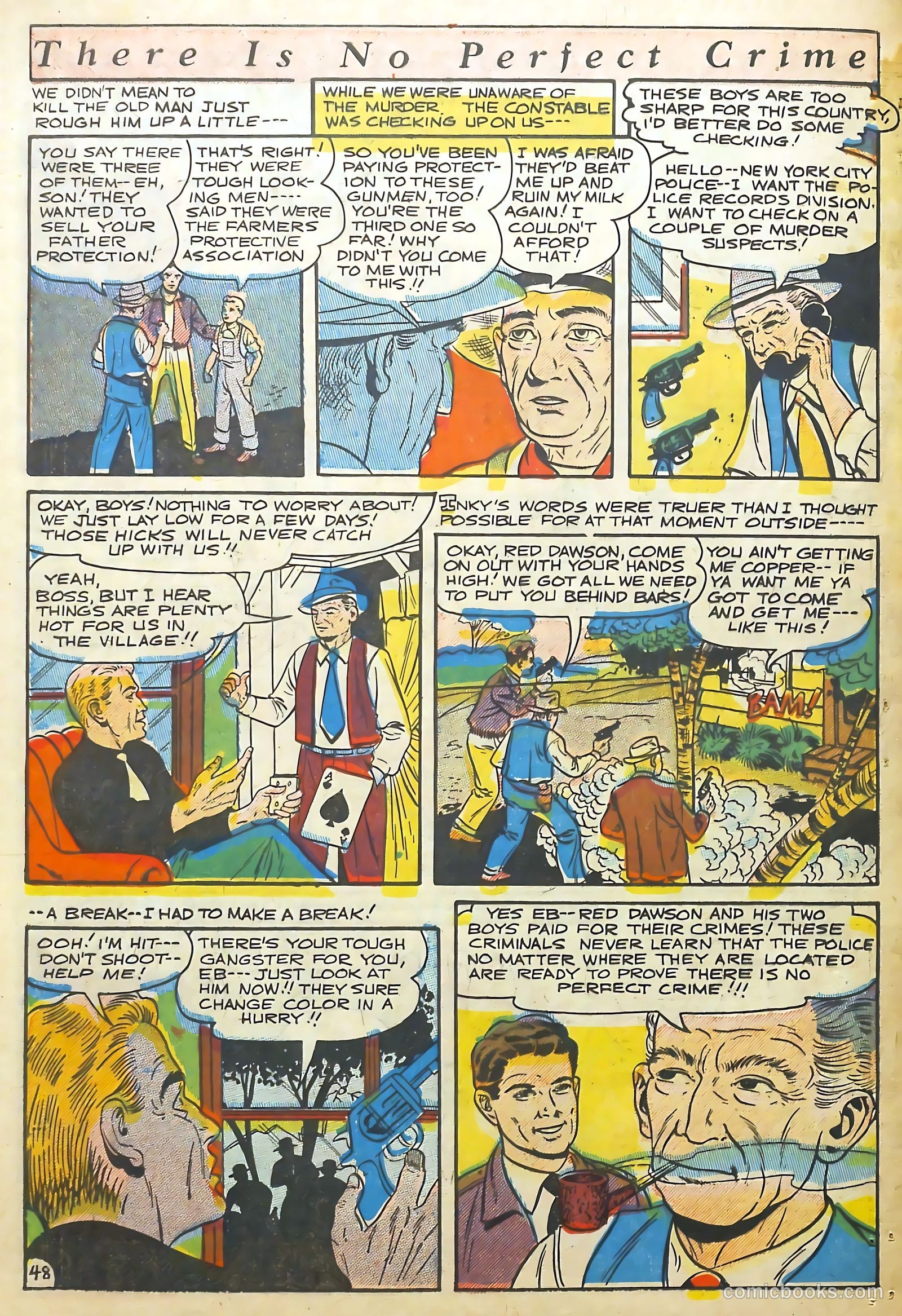 The Perfect Crime #4 (1951) — page 48 of 52