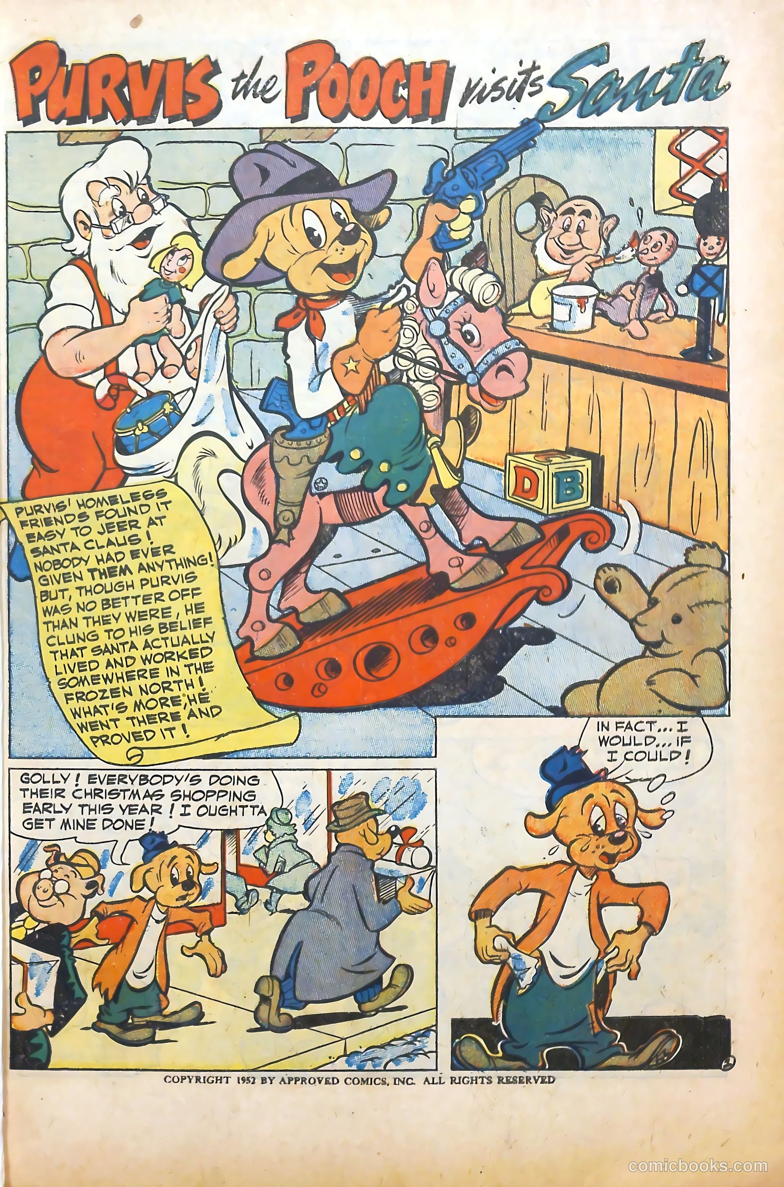 Christmas Carnival #1 (1952) — page 3 of 100