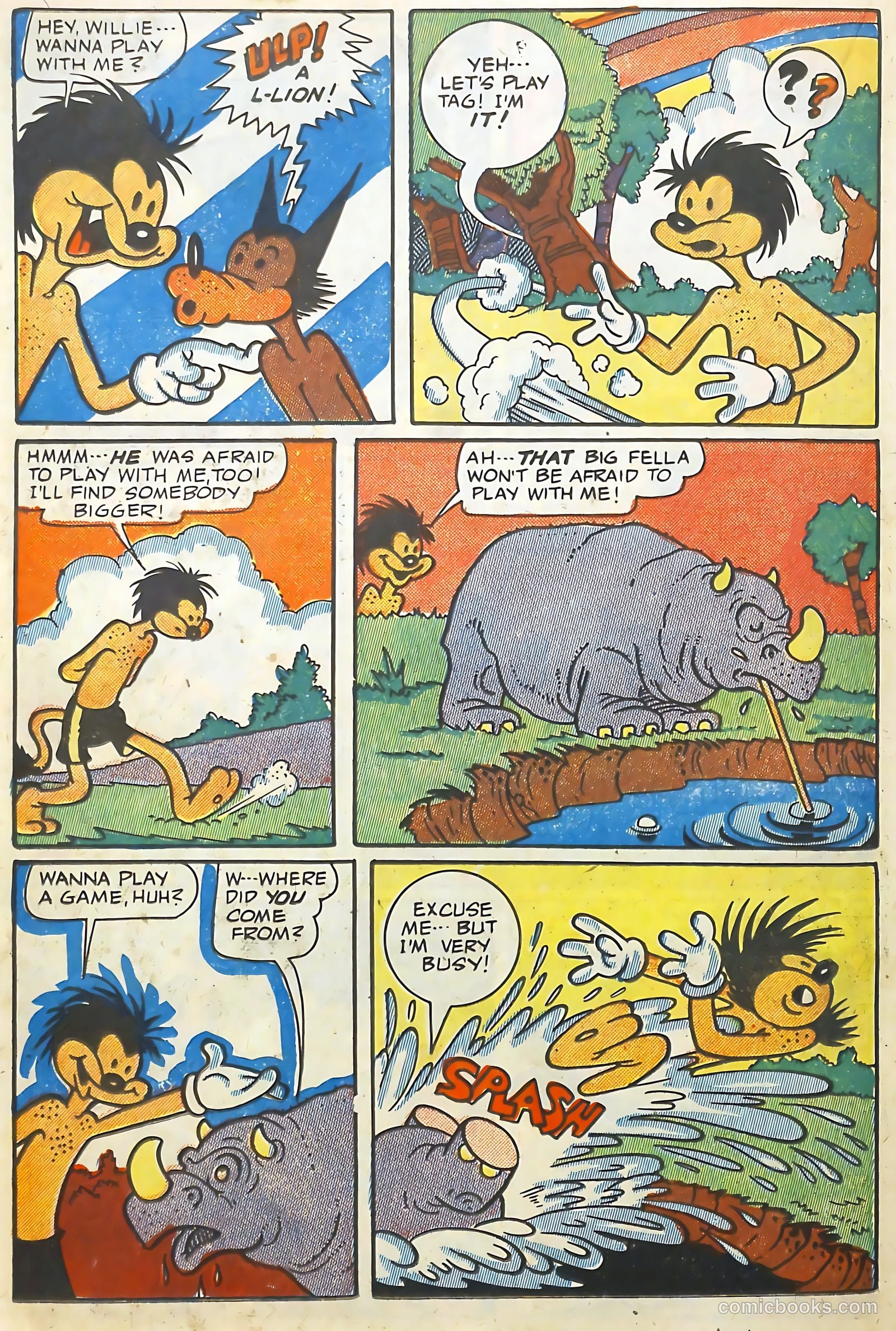 Goofy Comics #8 (1943) — page 34 of 52