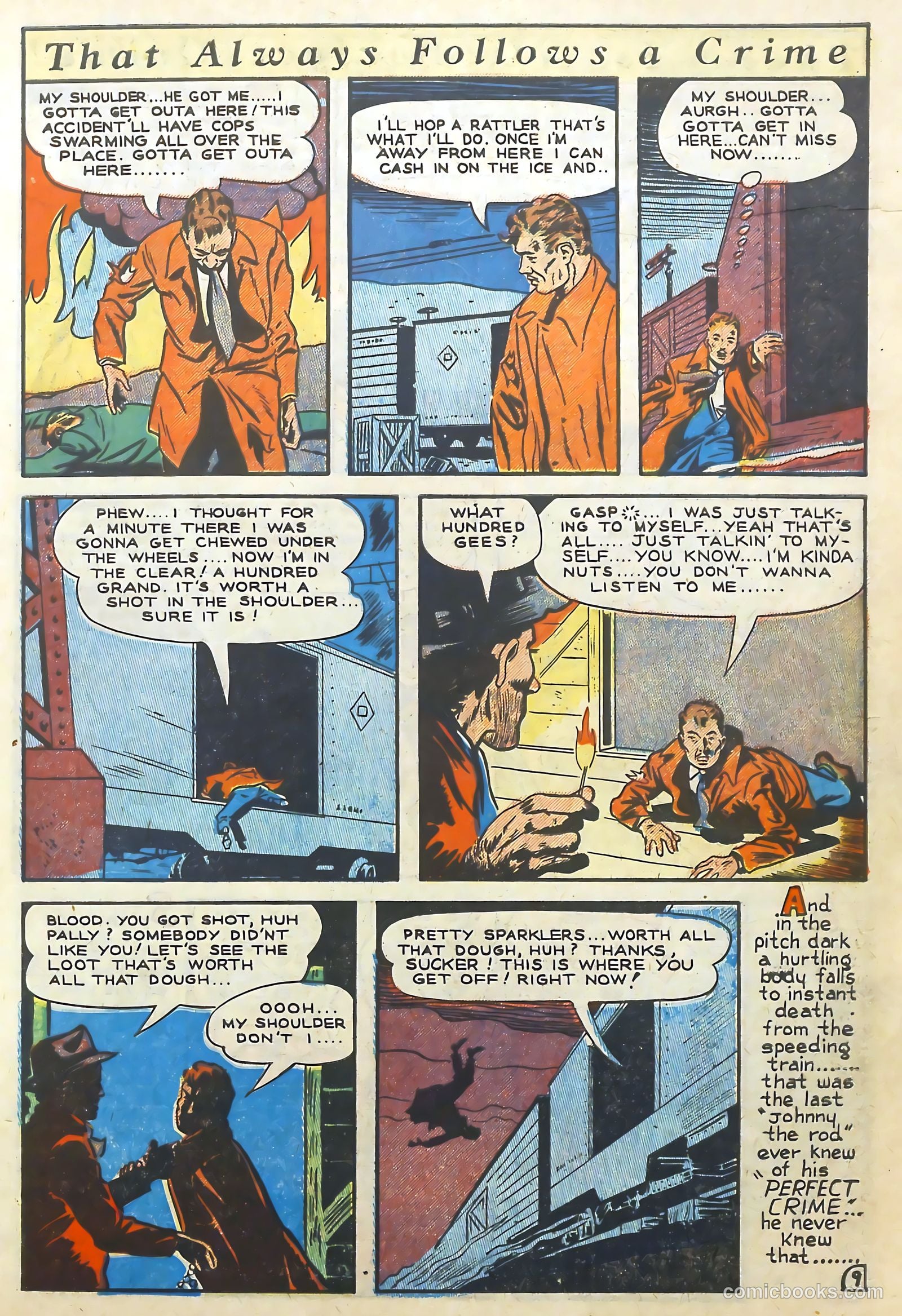 The Perfect Crime #5 (1951) — page 9 of 52